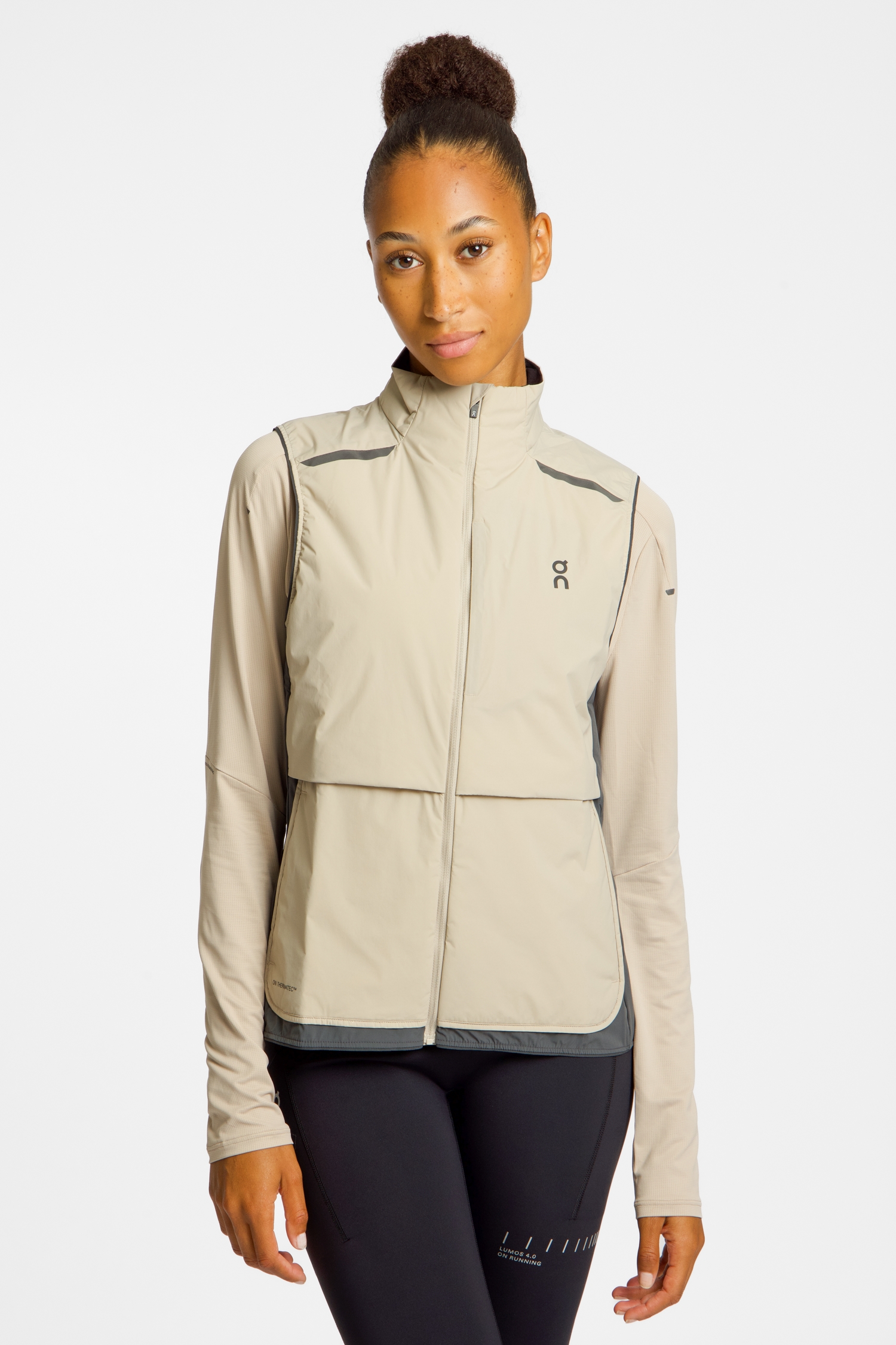 ON Weather Damen Gilet Beige, Damen, Größe: L