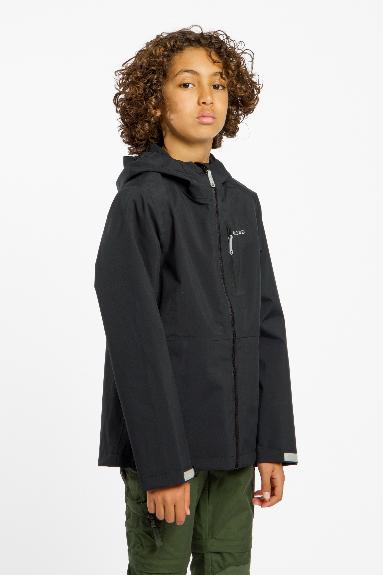 Image of 46 NORD Kinder Outdoorjacke Schwarz, , Größe: 128