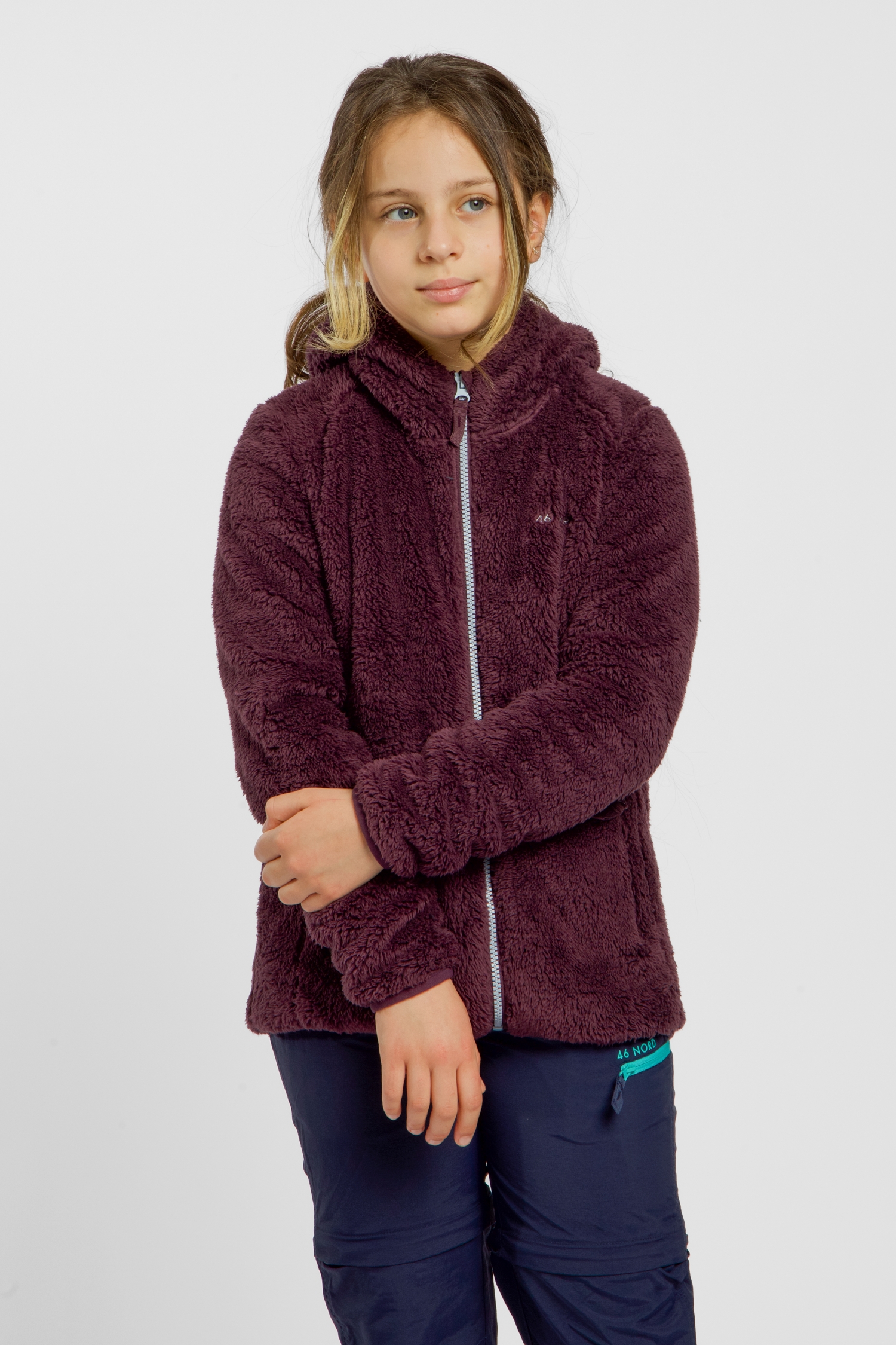 46 NORD Kinder Midlayer Rot, , Größe: 164