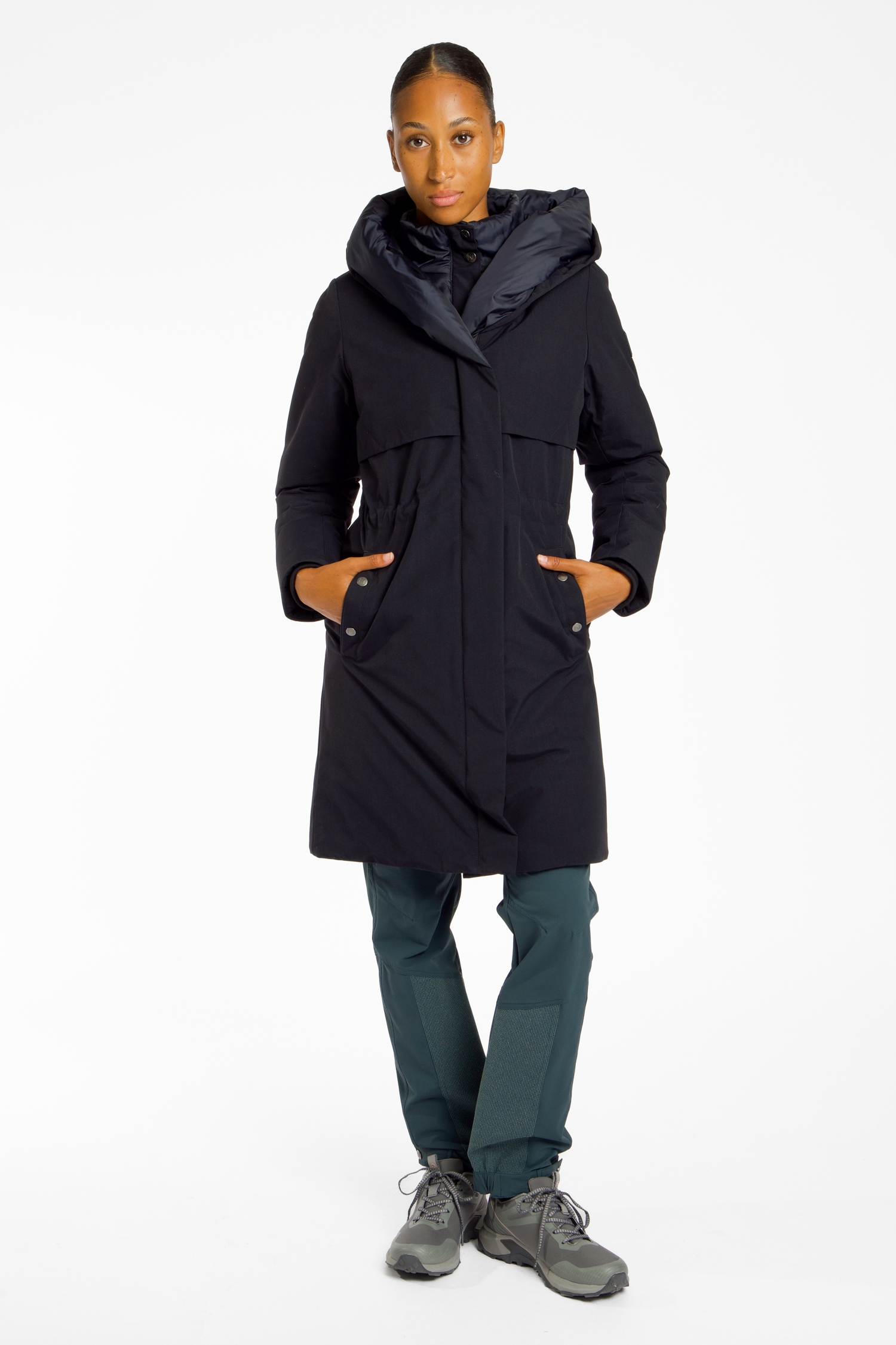 Image of 46 NORD Damen Wintermantel Schwarz, Damen, Größe: 44