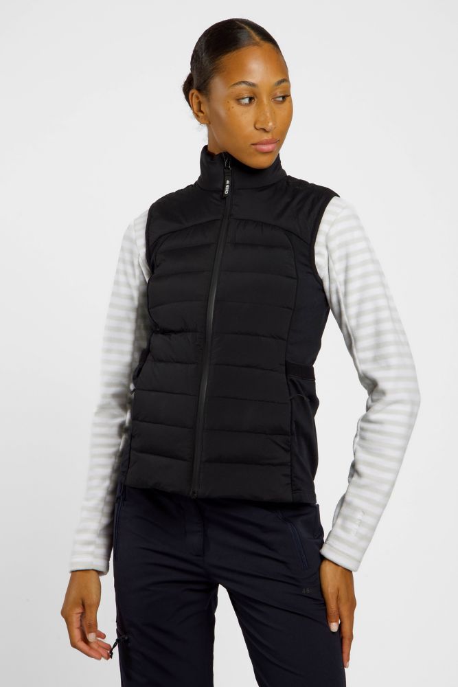 Image of 46 NORD Damen Gilet Schwarz, Damen, Größe: 40