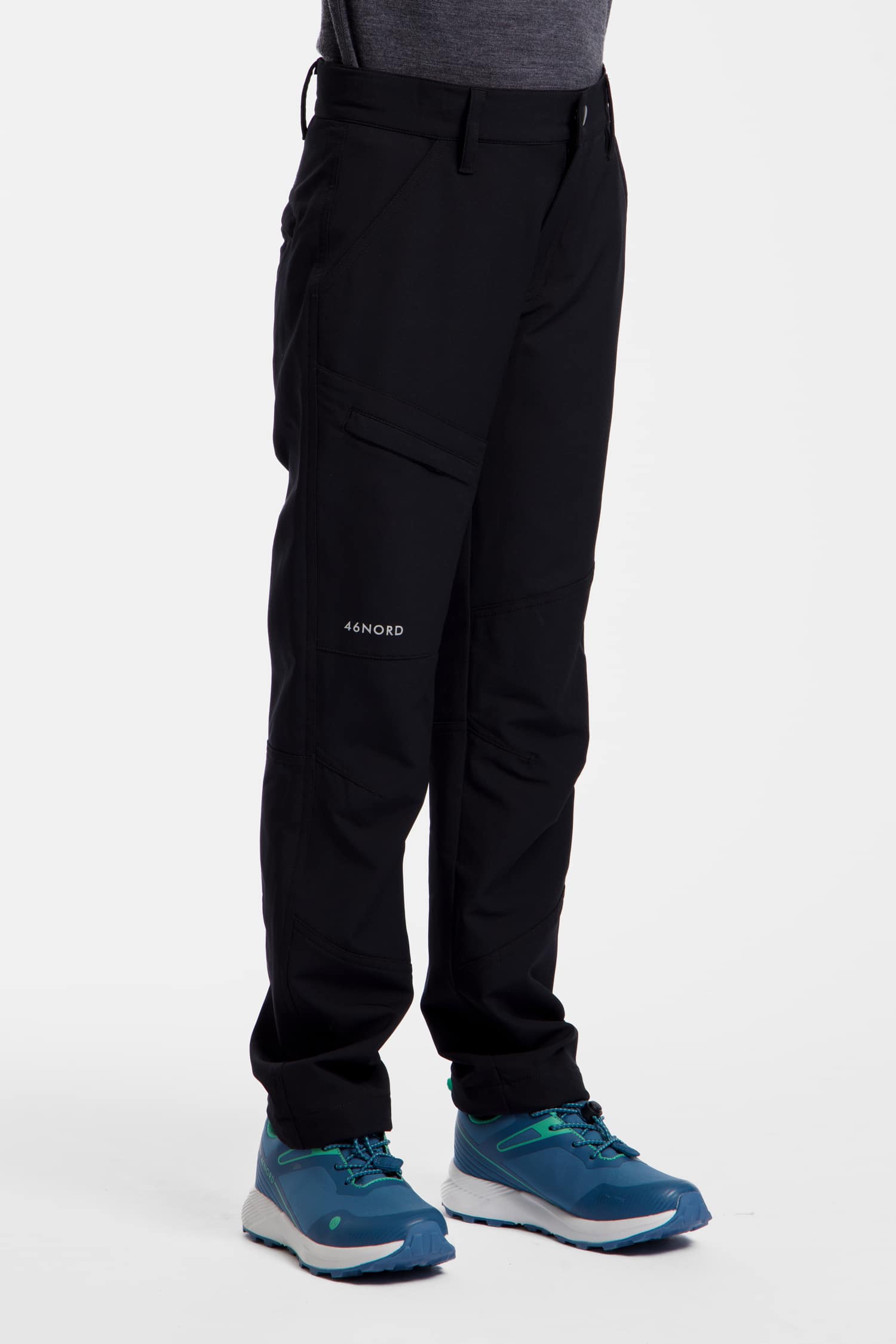 Image of 46 NORD Kinder Winterwanderhose Schwarz, , Größe: 128