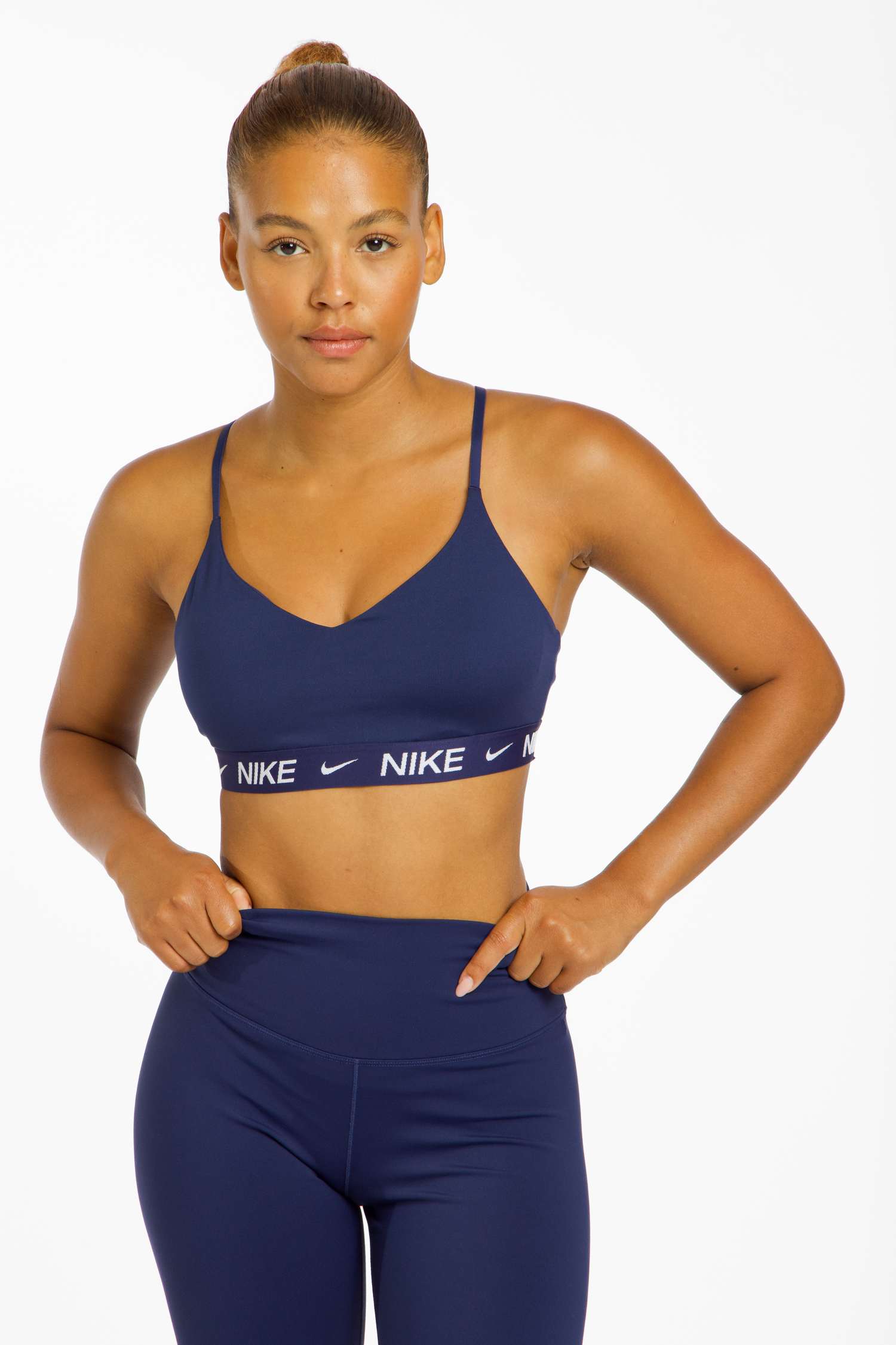 Image of Nike Indy Light Damen Sport-BH Blau, Damen, Größe: L