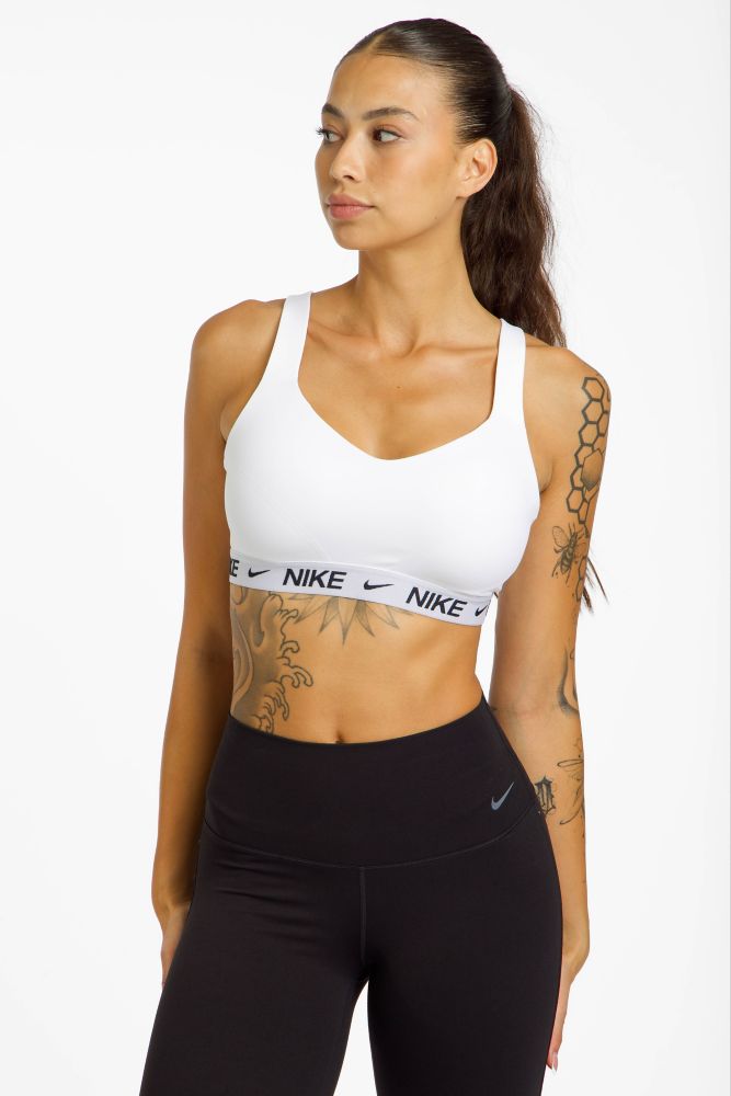Nike Indy High Damen Sport-BH Weiss, Damen, Größe: L