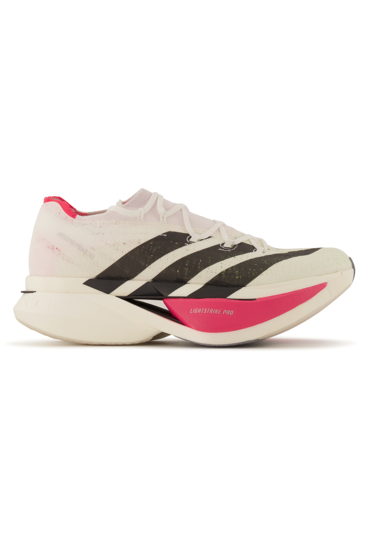 adidas Adizero Prime X3 Strung Herren Laufschuh Rot, Herren, Größe: 11 1/2