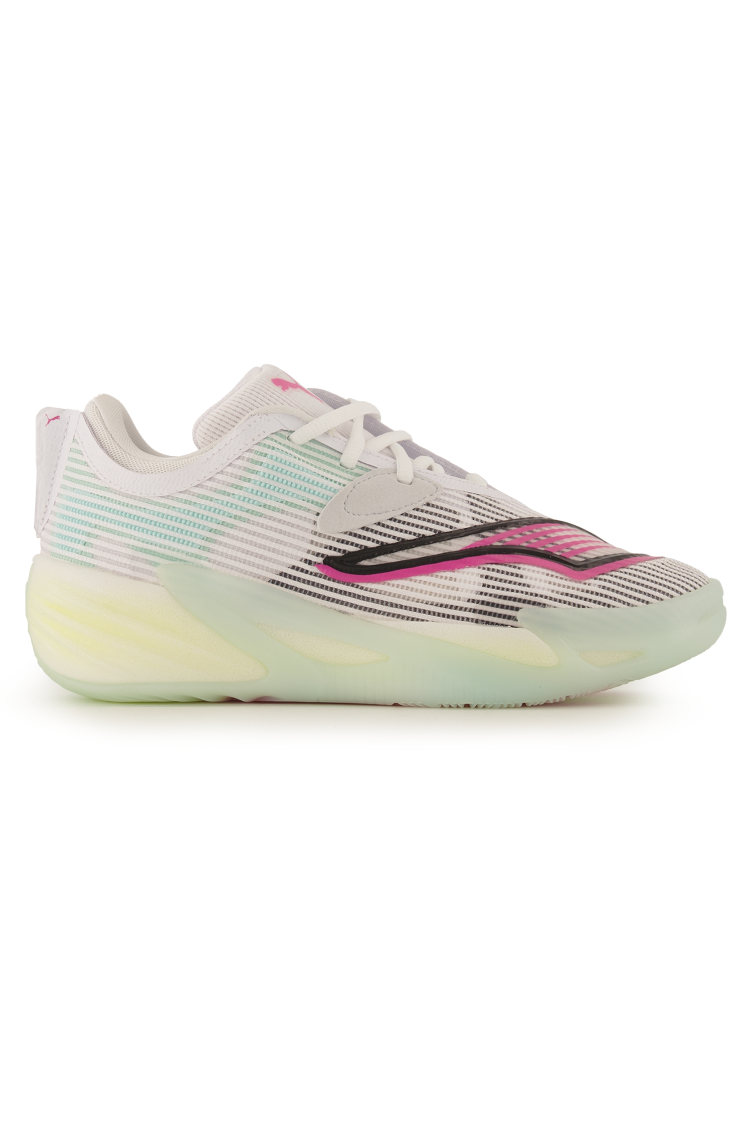 PUMA All-Pro NITRO™ 2 Damen Basketballschuh Weiss, Damen, Größe: 9,5