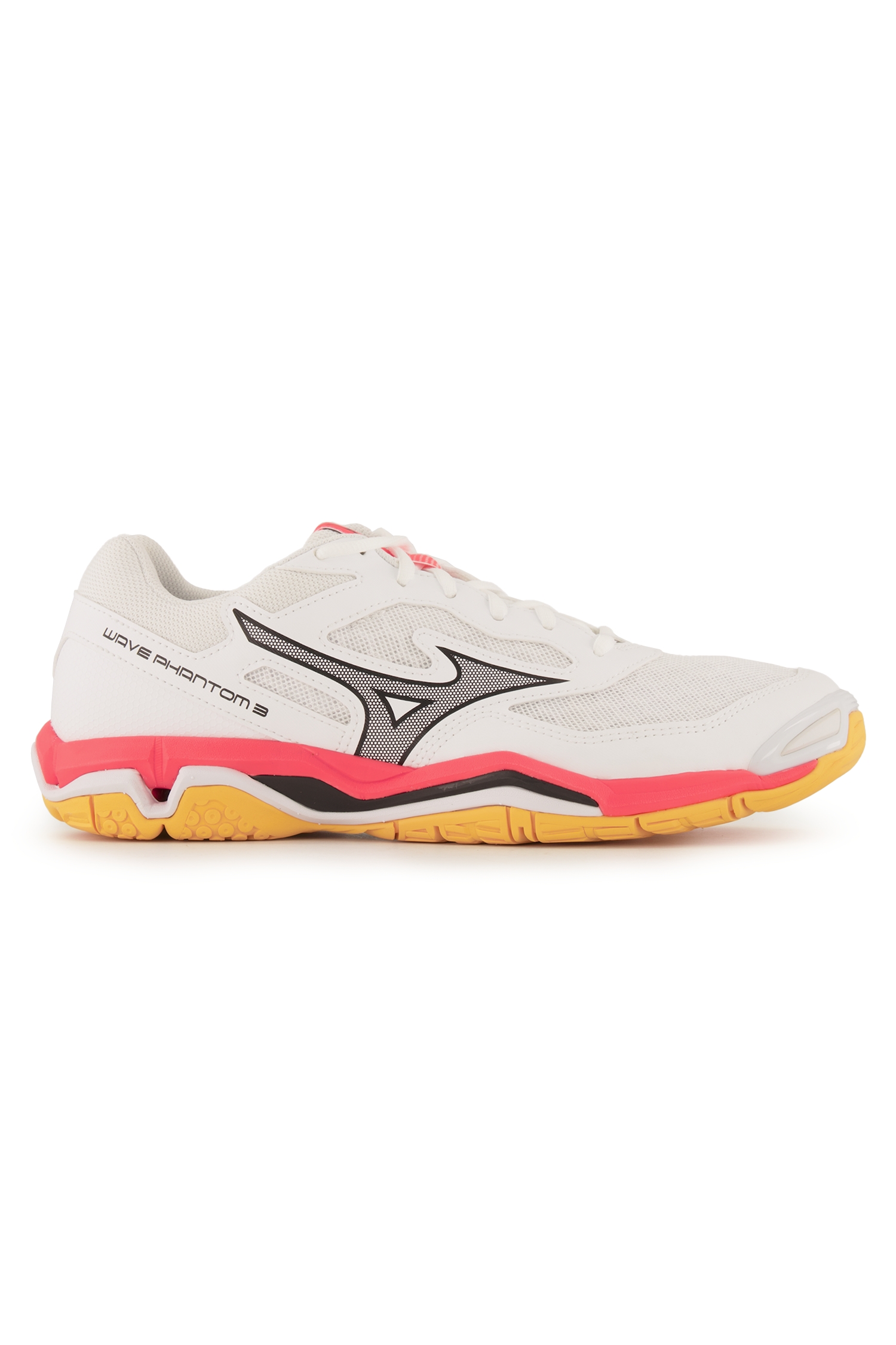 Mizuno Wave Phantom 3 Herren Hallenschuh Weiss, Herren, Größe: 7,5