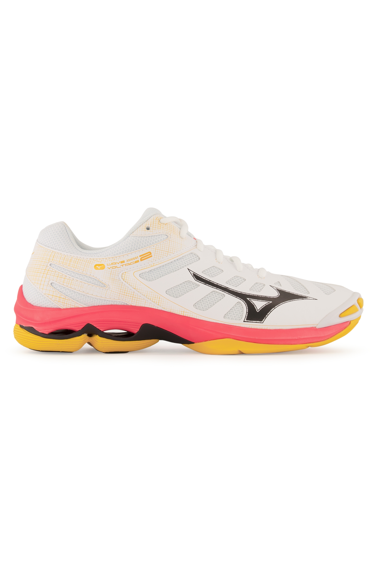 Mizuno Wave Voltage 2 Herren Hallenschuh Weiss, Herren, Größe: 13