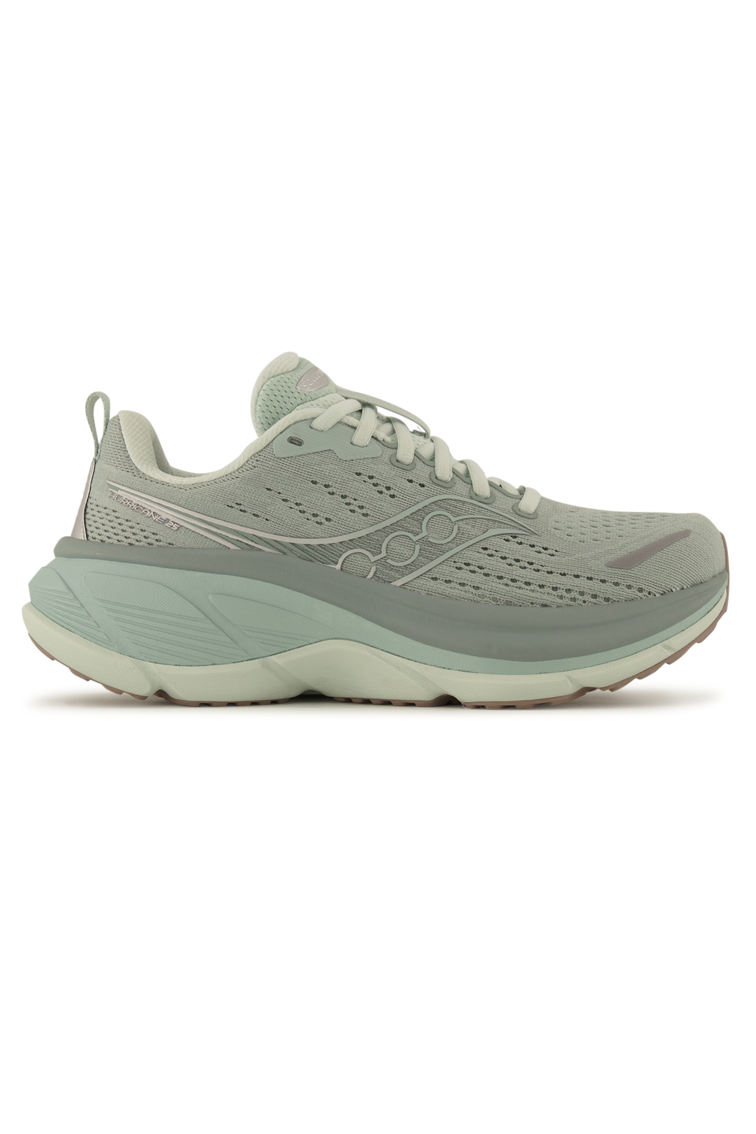 Saucony Hurricane 25 Damen Laufschuh Grün, Damen, Größe: 7