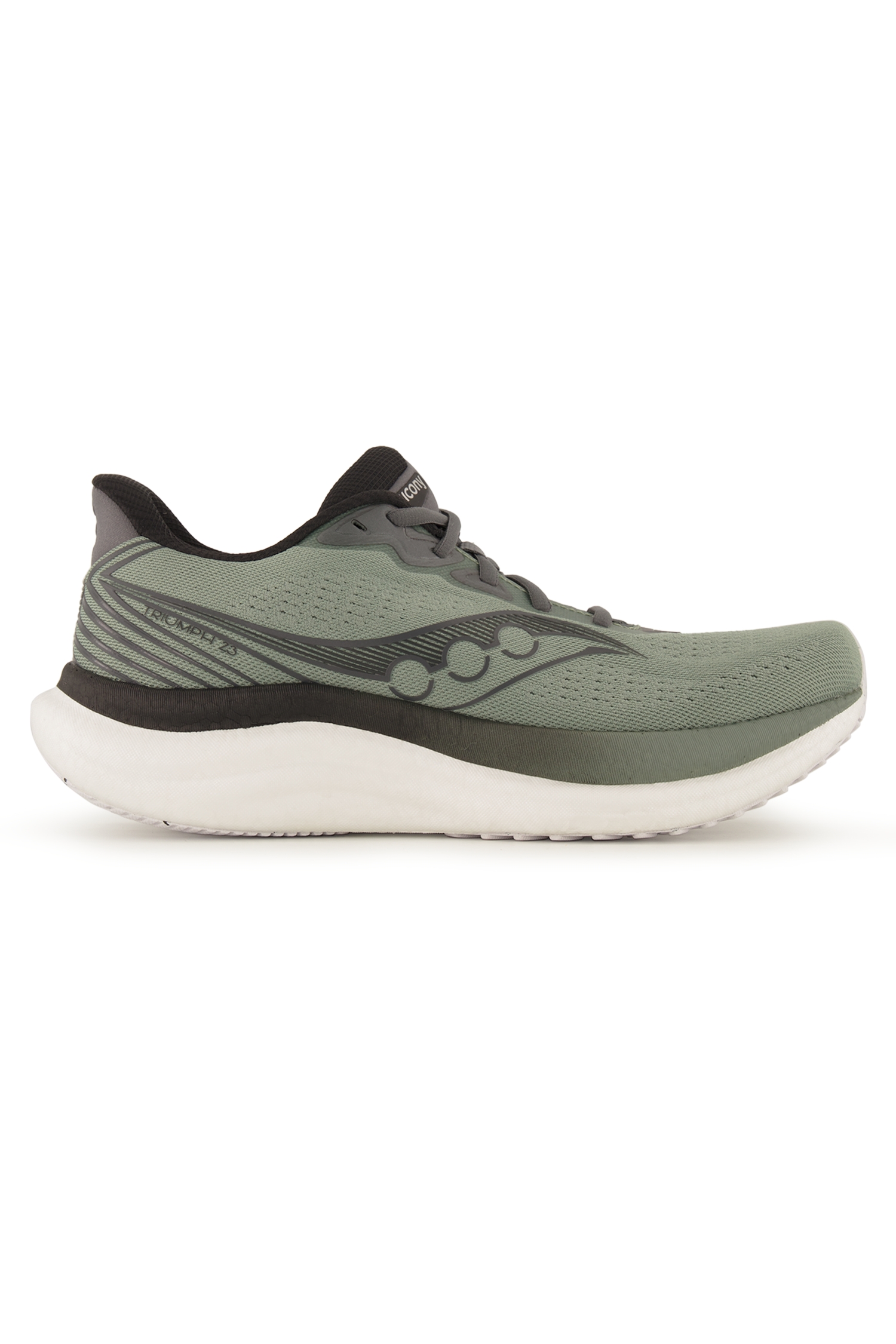 Image of Saucony Triumph 23 Herren Laufschuh Grün, Herren, Größe: 12