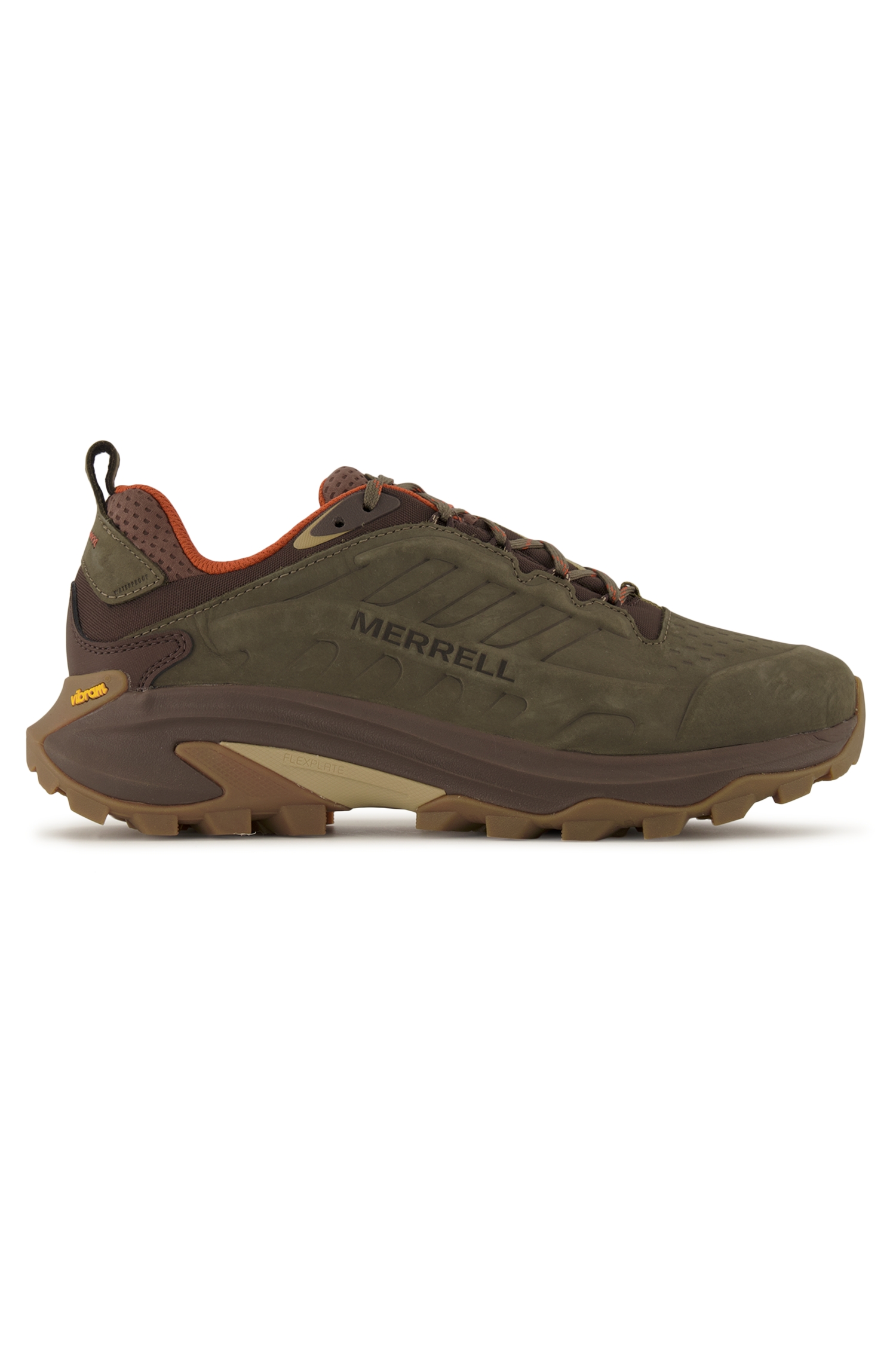 Merrell Moab Speed 2 LTR WP Herren Trekkingschuh Grün, Herren, Größe: 8 1/2