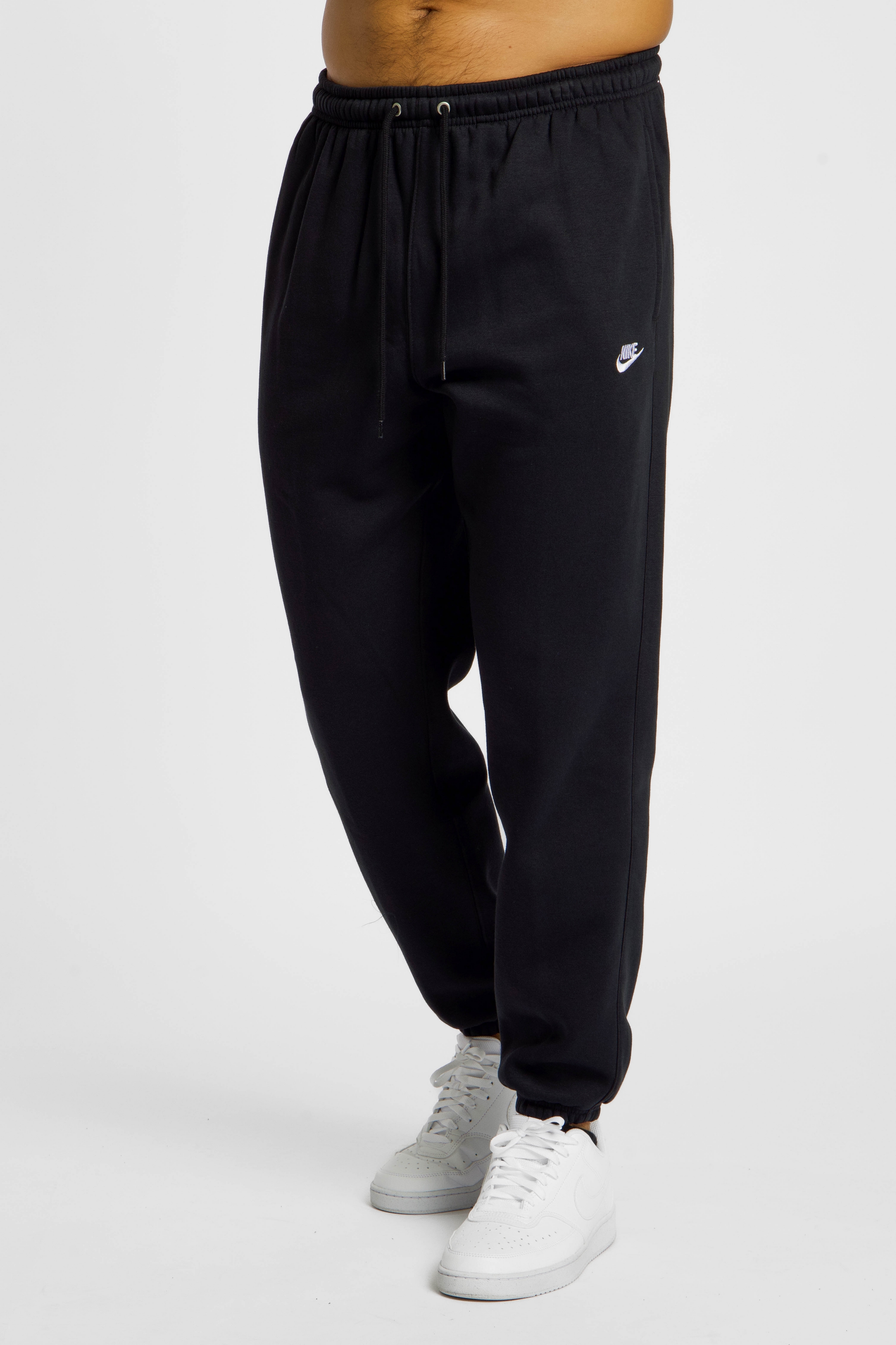Nike Club Fleece Herren Trainerhose Schwarz, Herren, Größe: XS