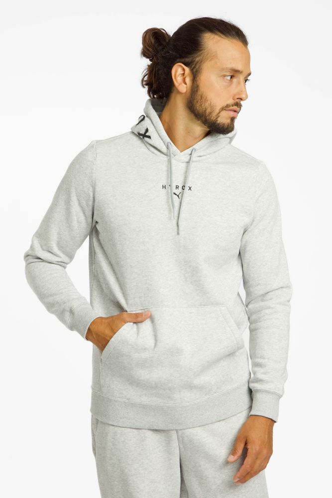 Image of PUMA x Hyrox Heavyweight Herren Hoodie Grau, Herren, Größe: XXL