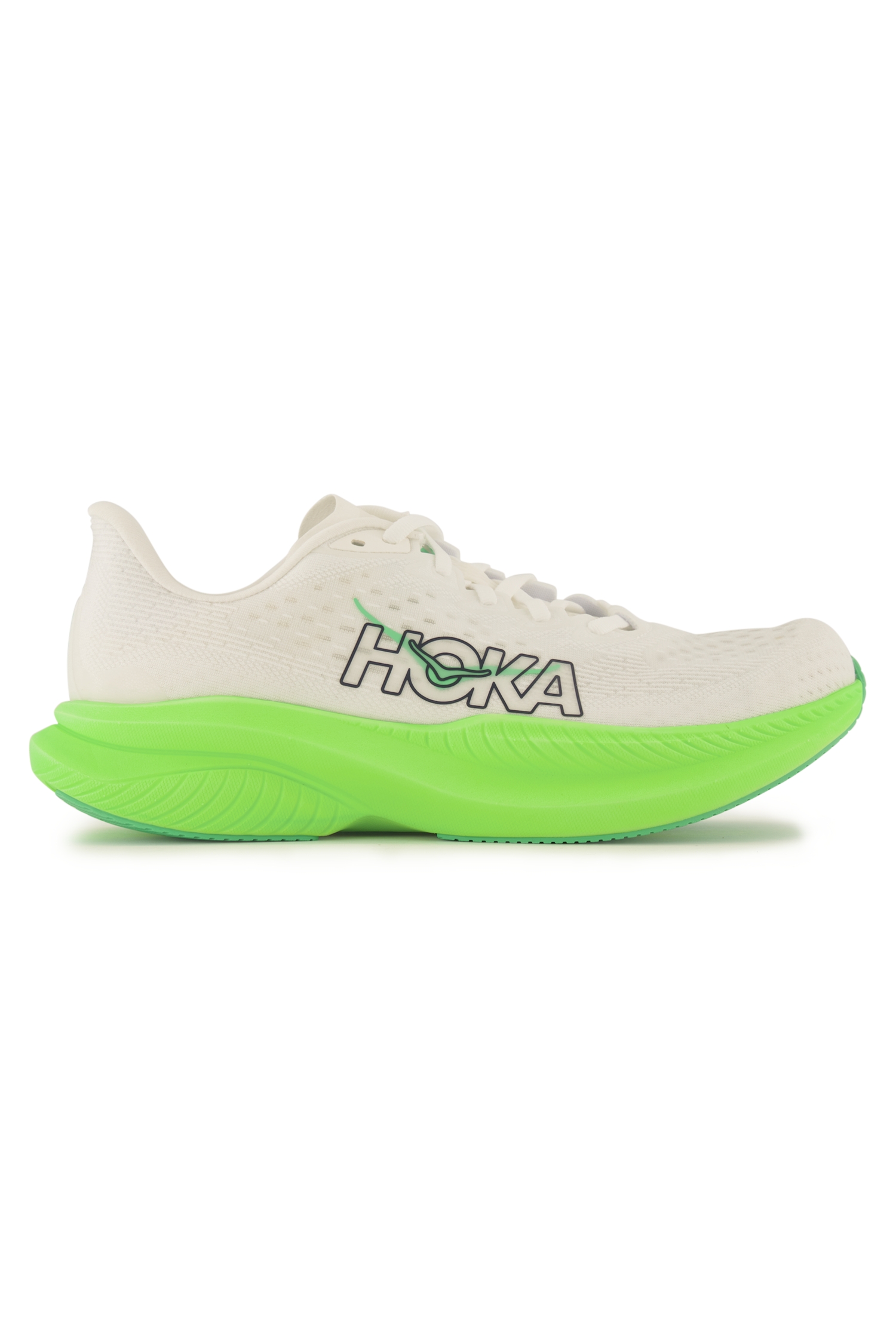 HOKA Mach 6 Herren Laufschuh Weiss, Herren, Größe: 8