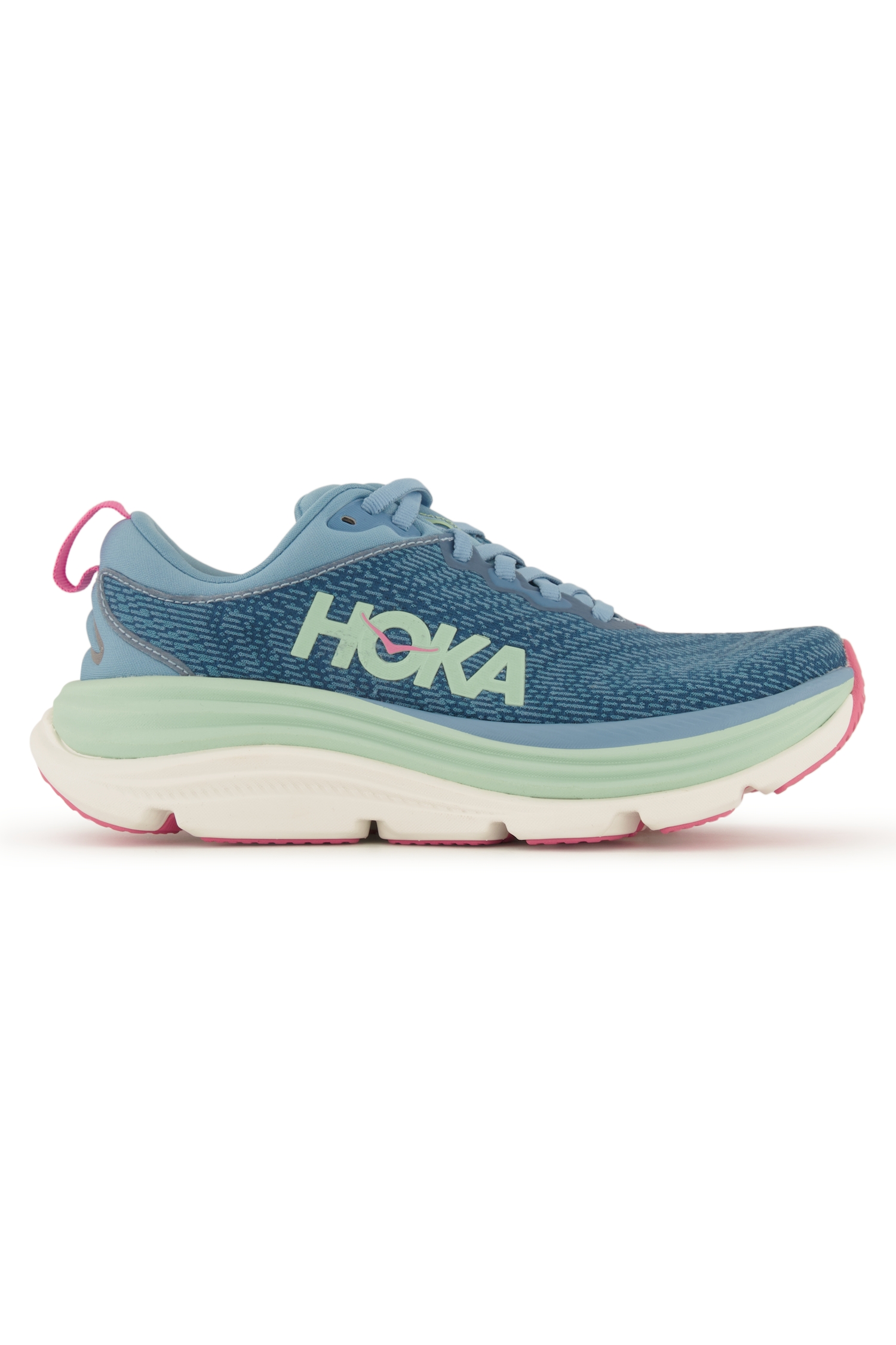 Image of HOKA Gaviota 5 Damen Laufschuh Blau, Damen, Größe: 5