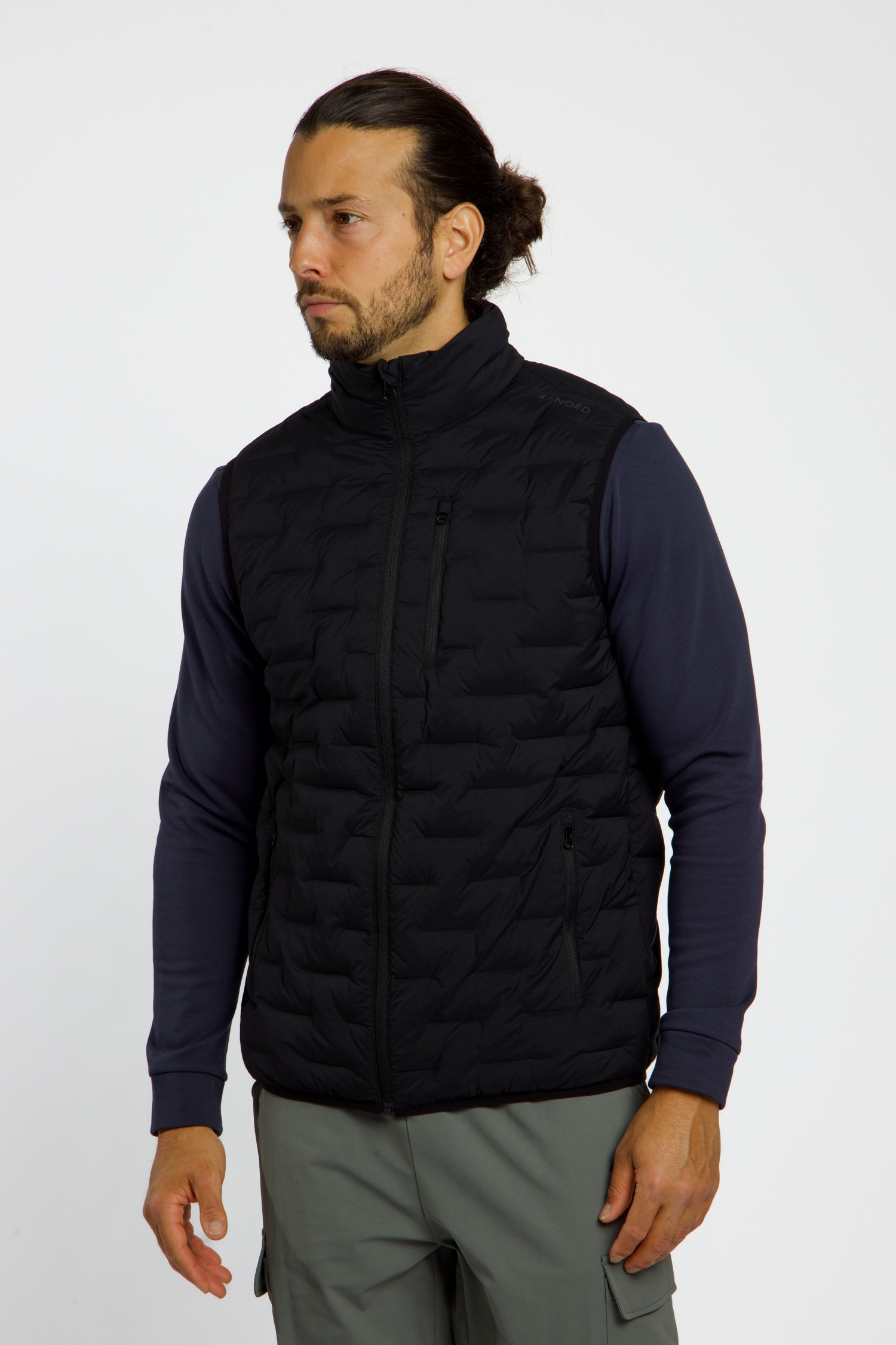 Image of 46 NORD Herren Gilet Schwarz, Herren, Größe: L