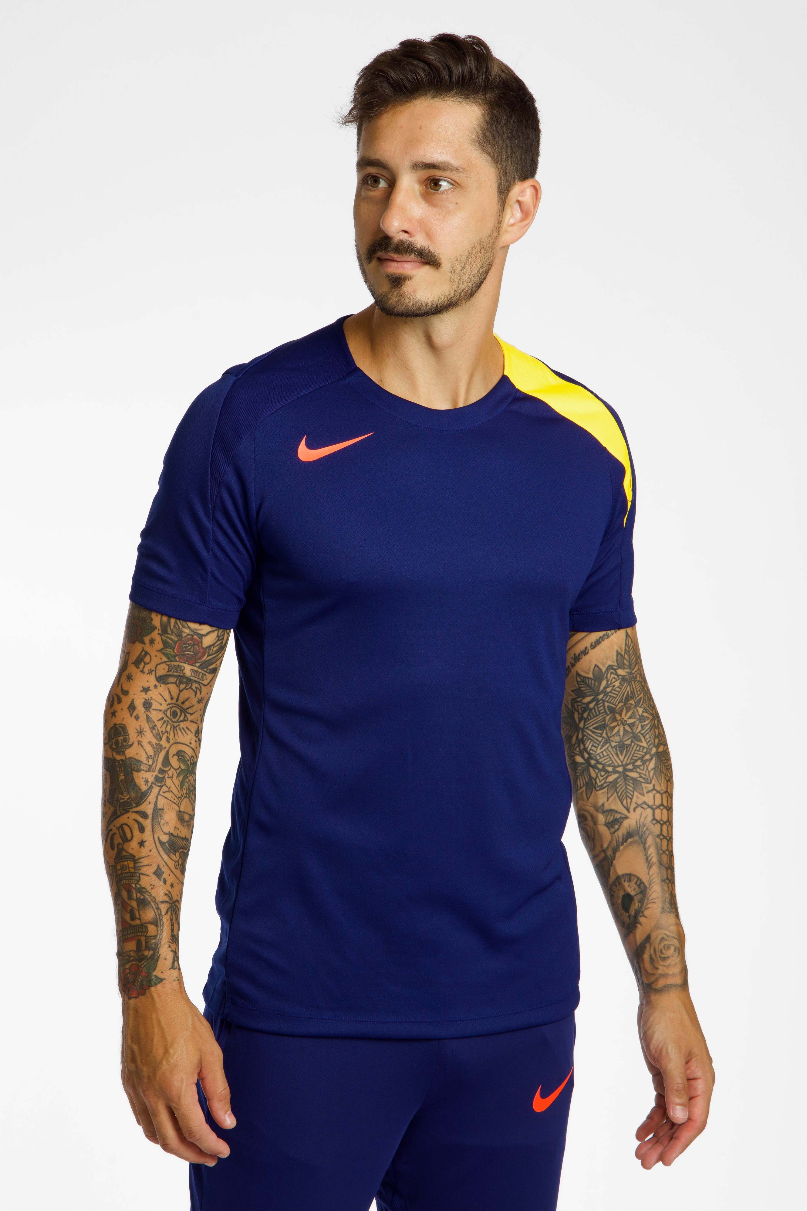 Image of Nike Dri-FIT Strike Herren T-Shirt Blau, Herren, Größe: L