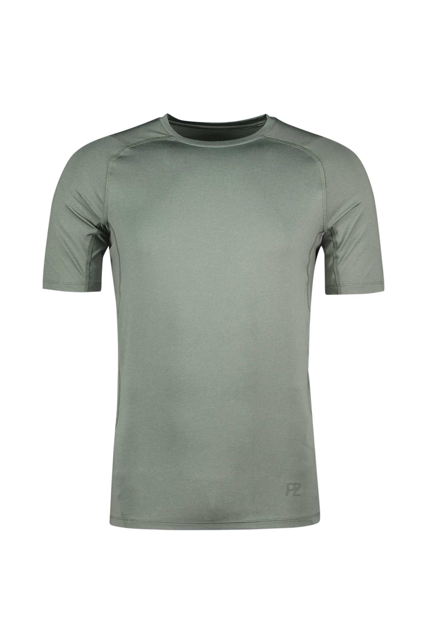 Image of POWERZONE Compression Herren T-Shirt Grau, Herren, Größe: XL