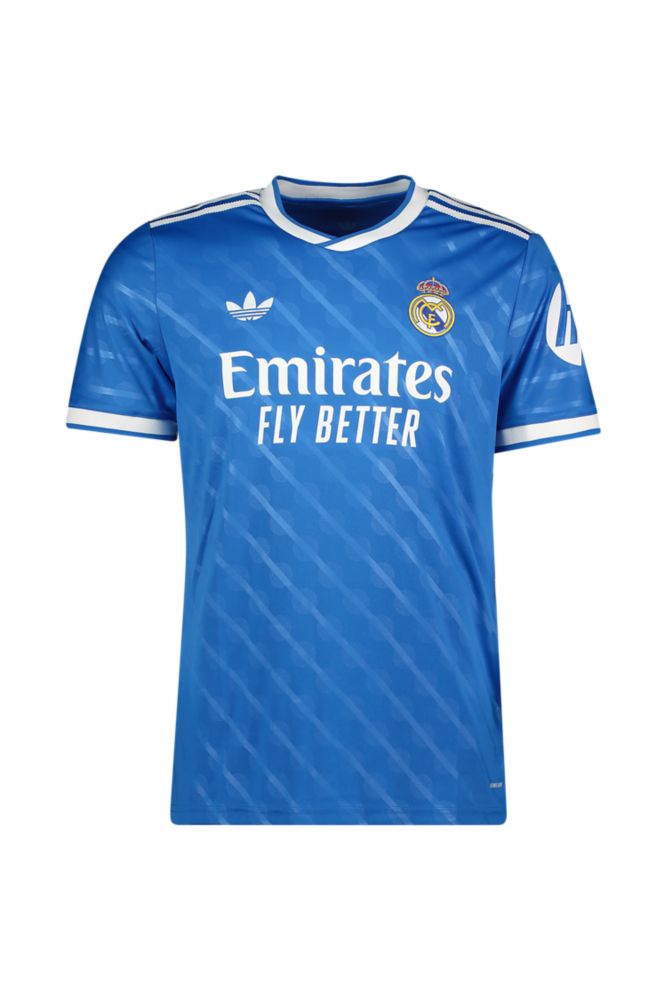 Image of adidas Real Madrid 3rd Replica Herren Fussballtrikot 25/26 Blau, Herren, Größe: XL