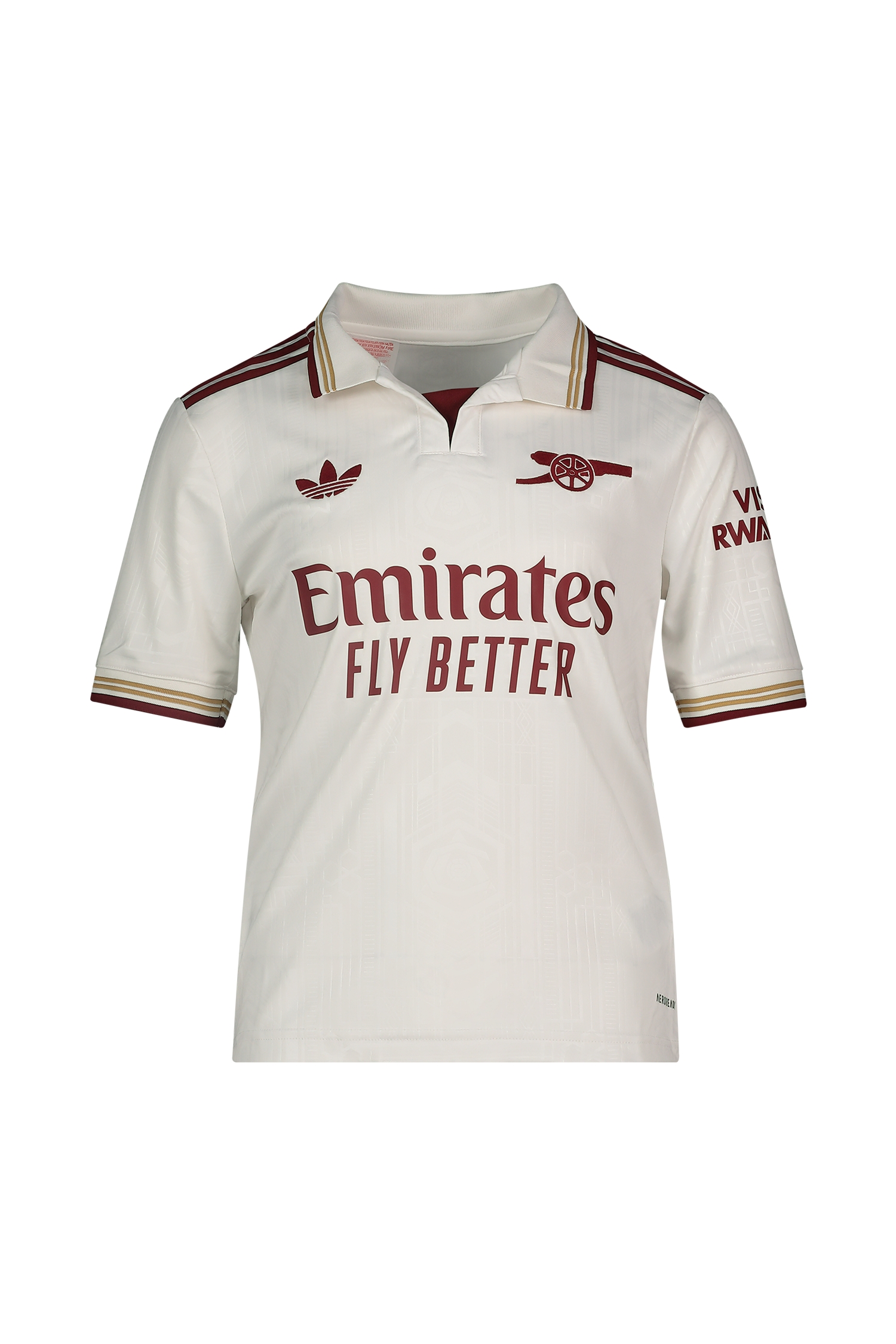 Image of adidas FC Arsenal 3rd Replica Kinder Fussballtrikot 25/26 Weiss, , Größe: 128
