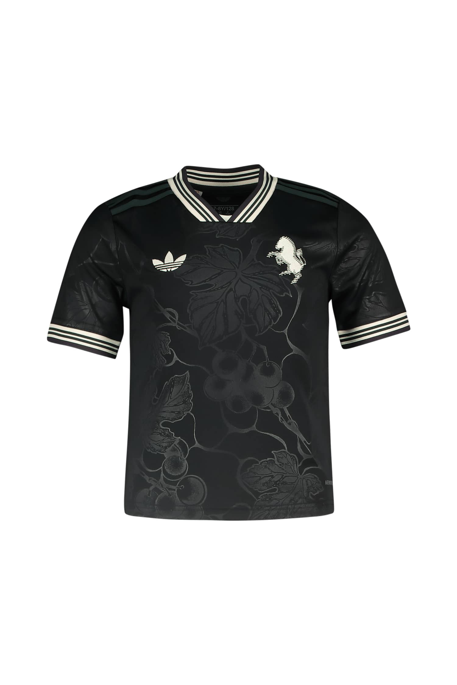 Image of adidas Juventus Turin 3rd Replica Kinder Fussballtrikot 25/26 Schwarz, , Größe: 140
