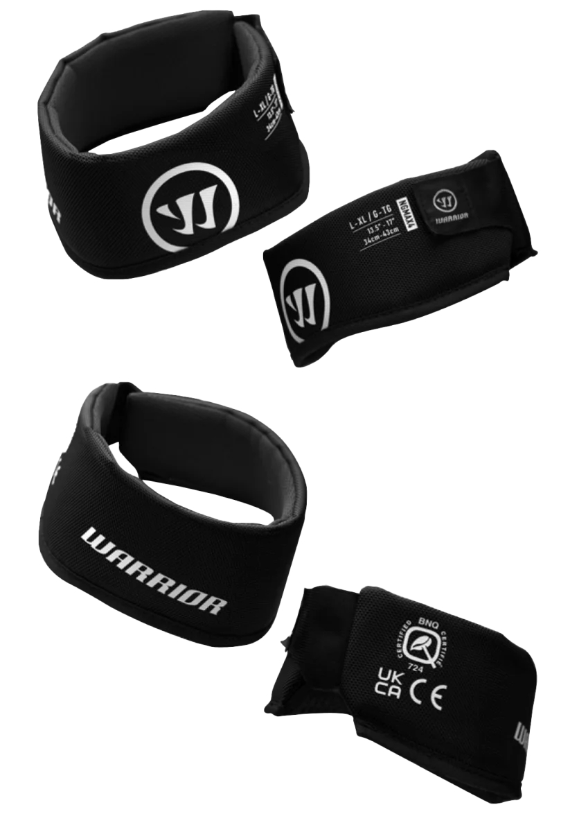 Warrior Max NG4 Halsschutz Schwarz, Herren, Größe: L/XL