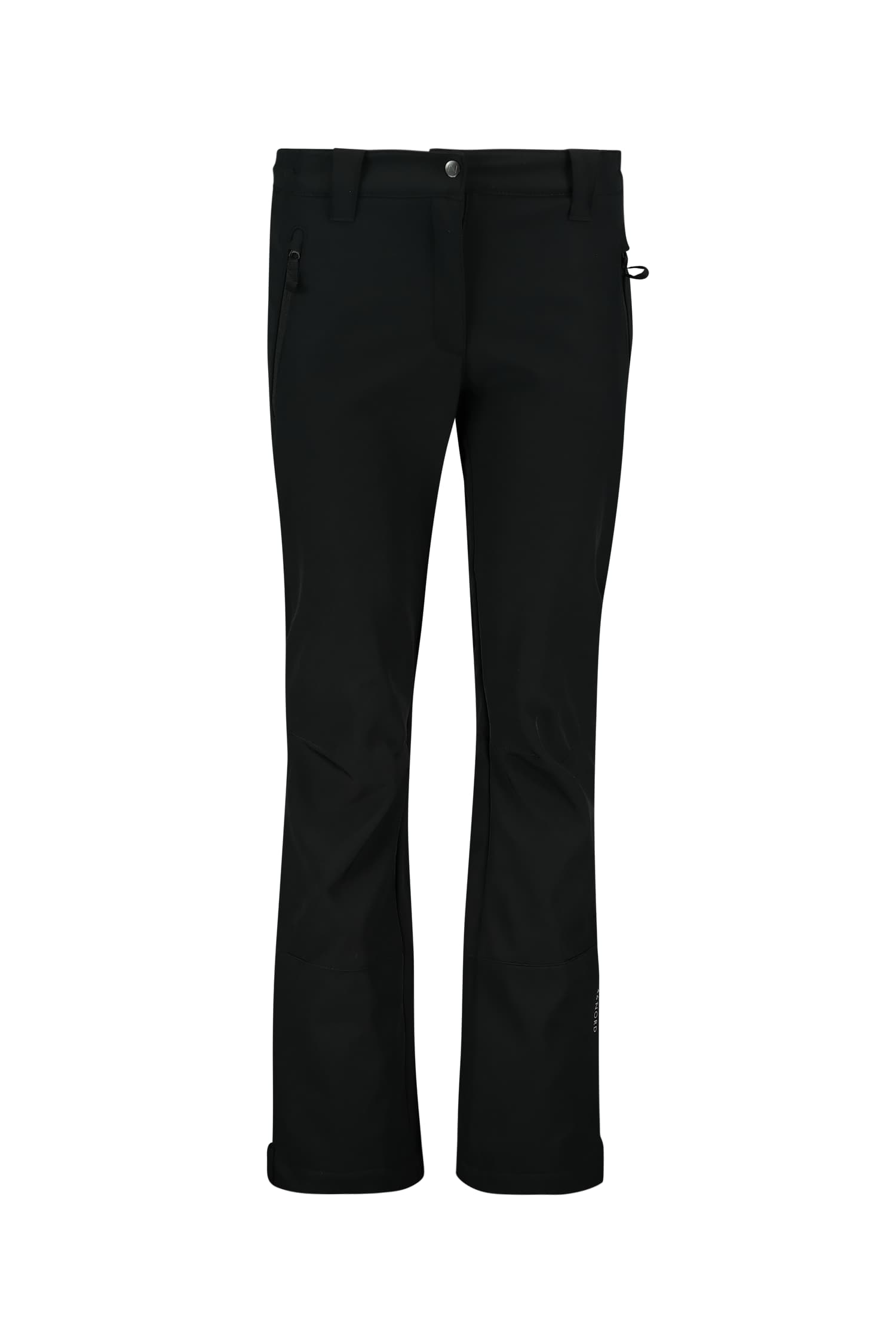 46 NORD Damen Softshellhose Schwarz, Damen, Größe: 46