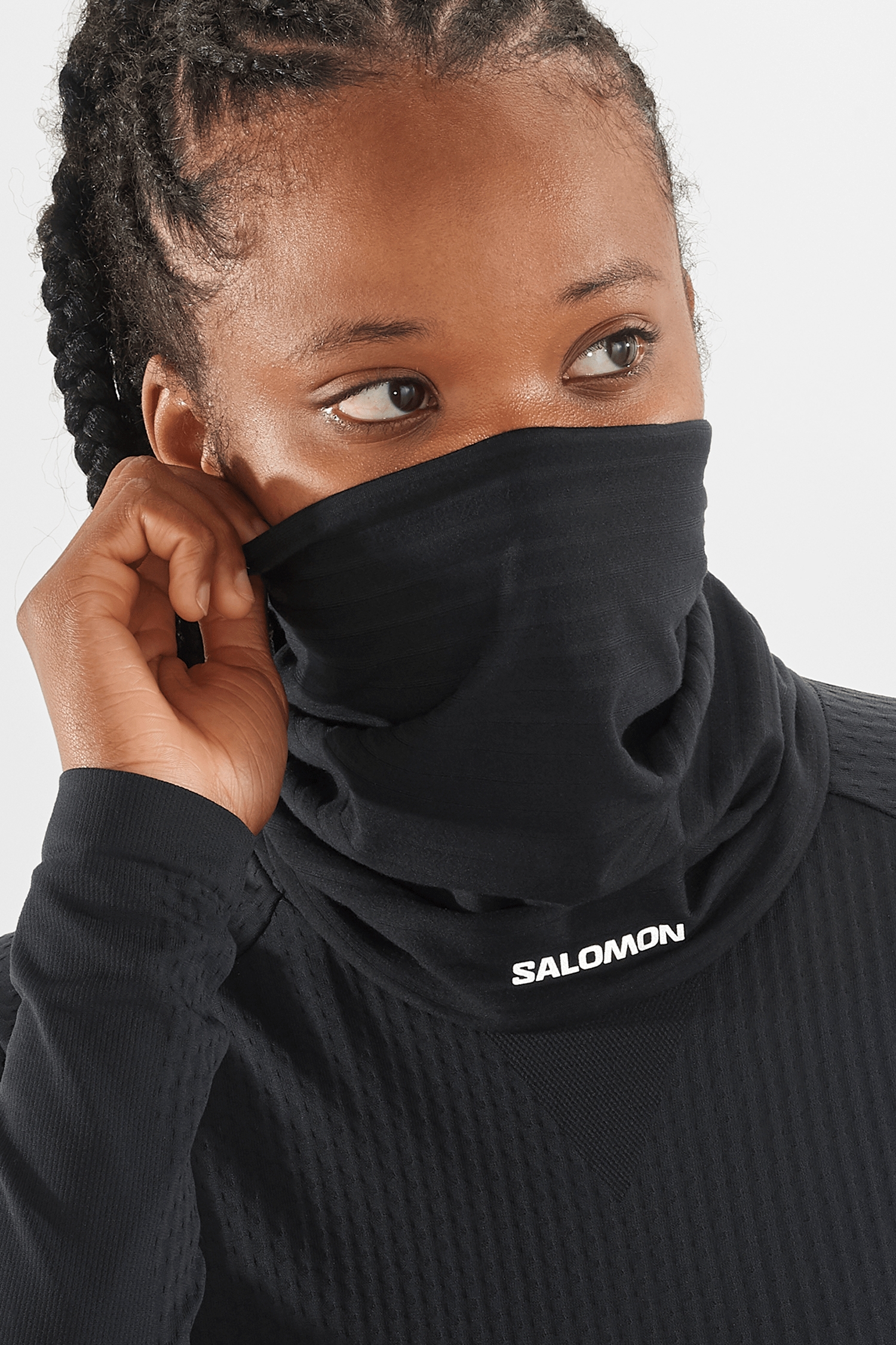 Image of Salomon RS Warm Neckwarmer Schwarz, Herren, Größe: 0