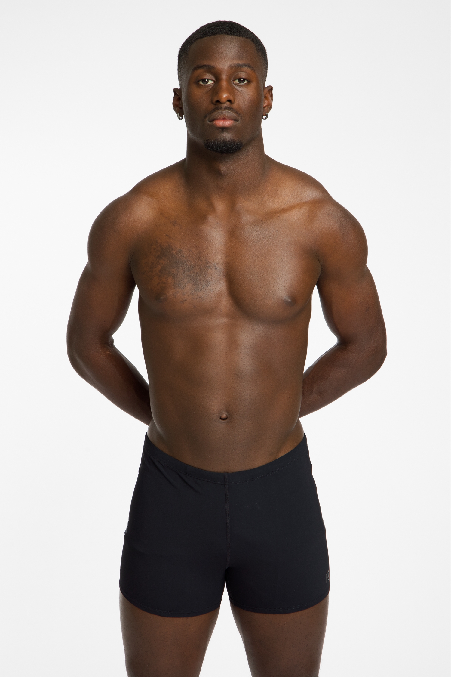 Image of POWERZONE Herren Badehose Schwarz, Herren, Größe: L