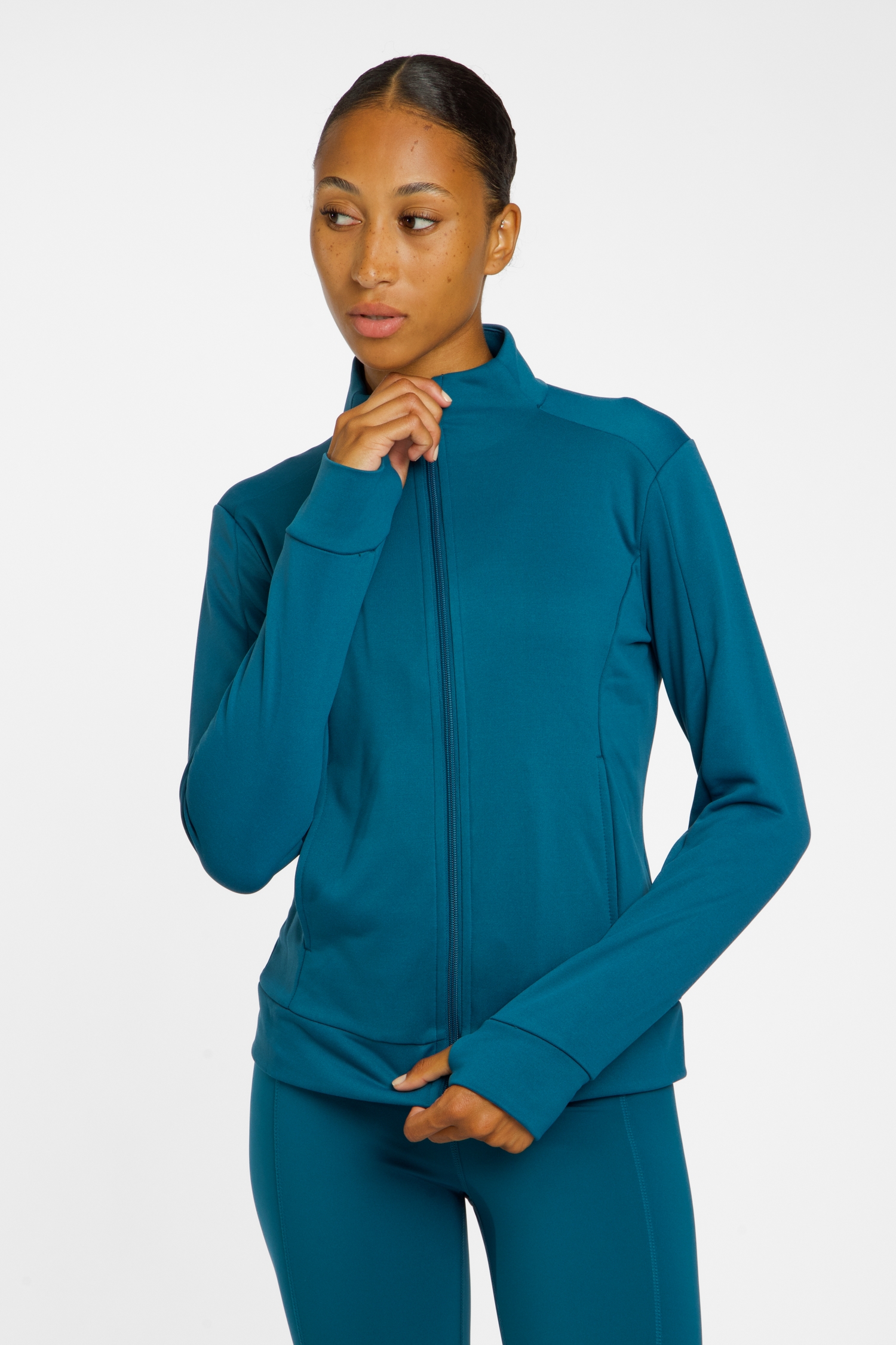 Image of FILA Olate Damen Trainingsjacke Türkis, Damen, Größe: XL