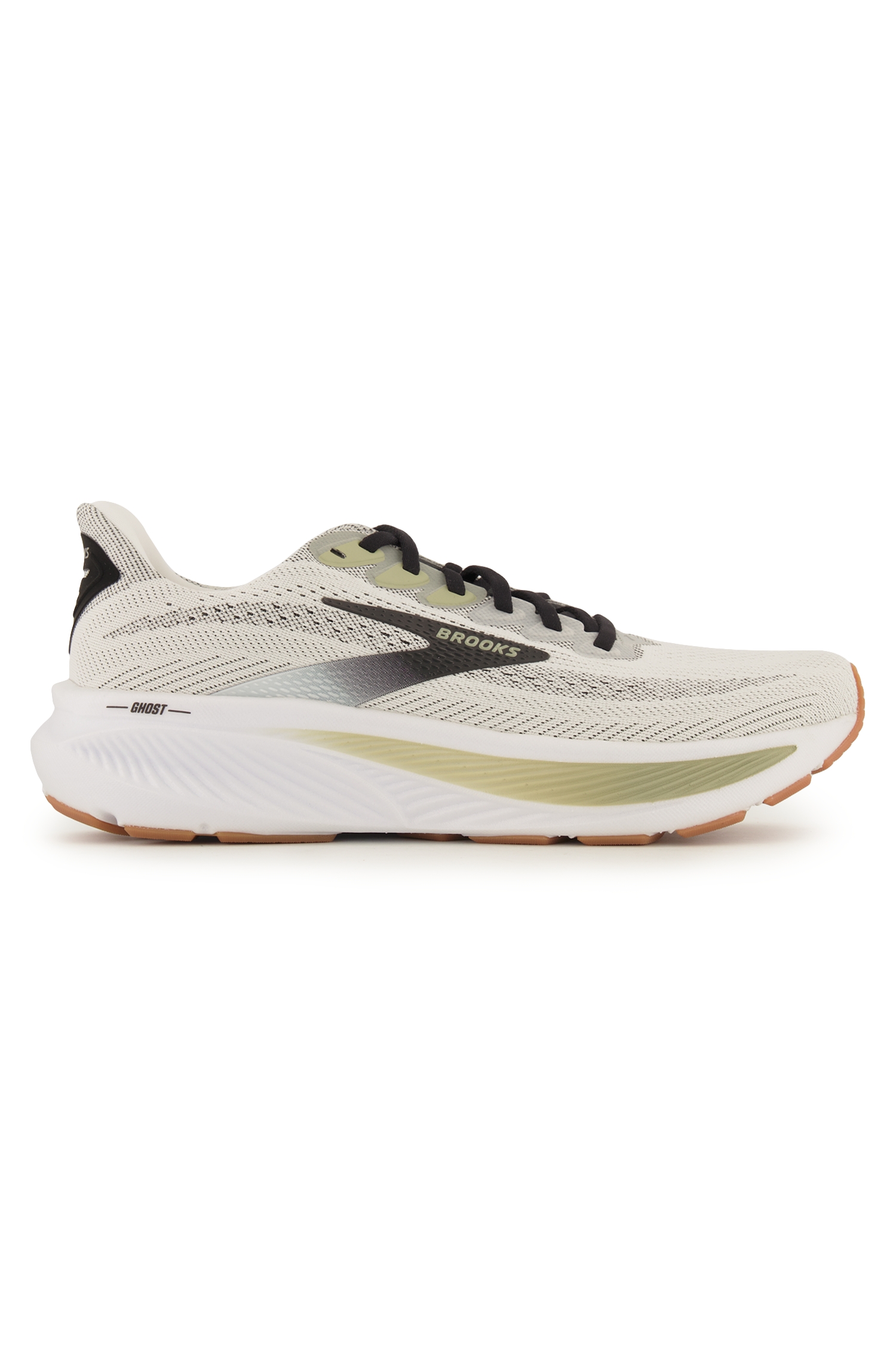 Image of Brooks Ghost 17 Herren Laufschuh Weiss, Herren, Größe: 14