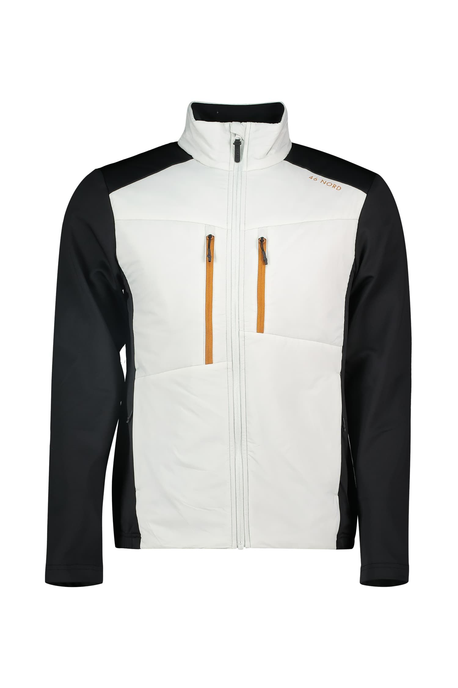 46 NORD Hybrid Insulation Herren Midlayer Schwarz, Herren, Größe: L