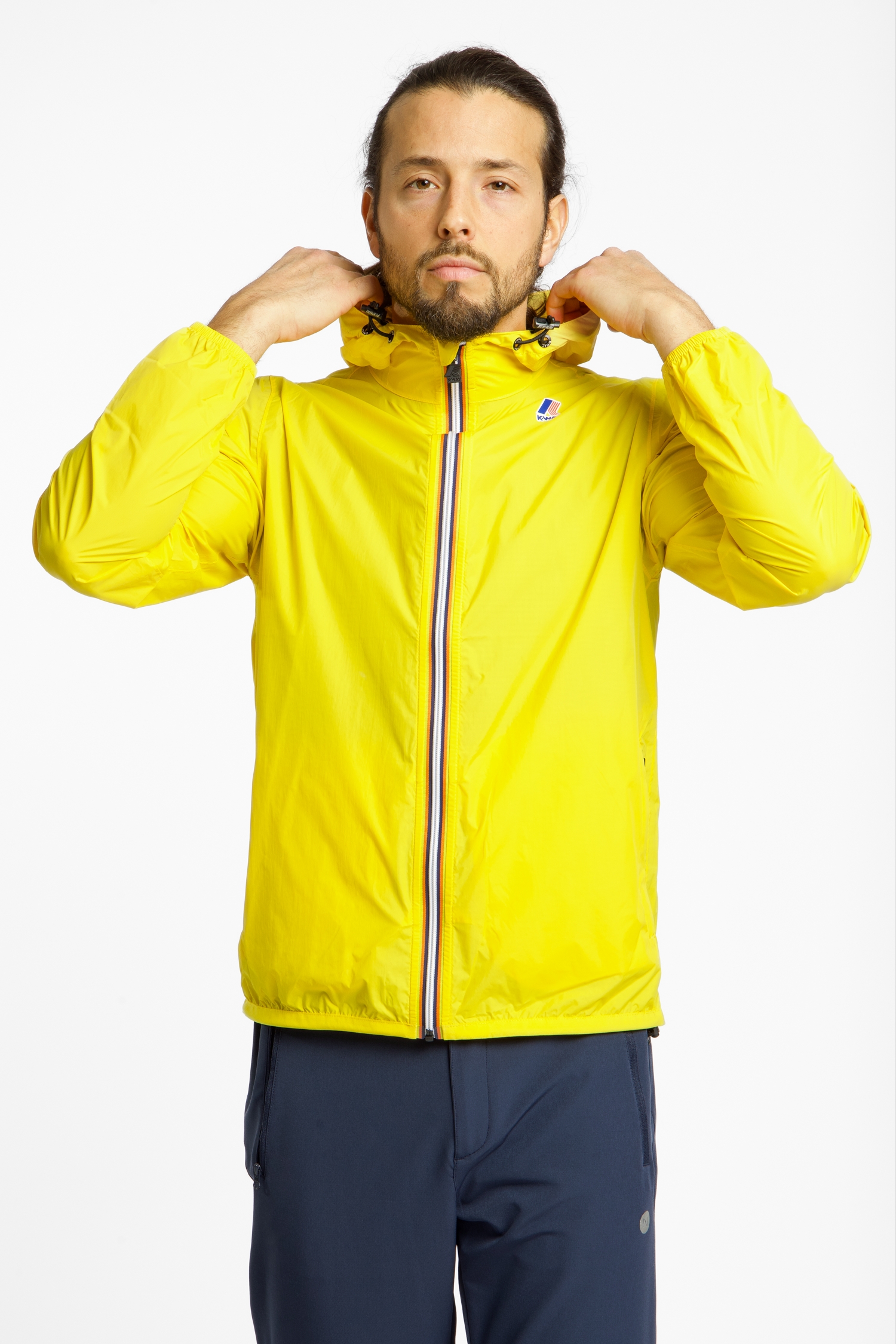 Image of K-Way Le Vrai 4.0 Claude Herren Regenjacke Gelb, Herren, Größe: L