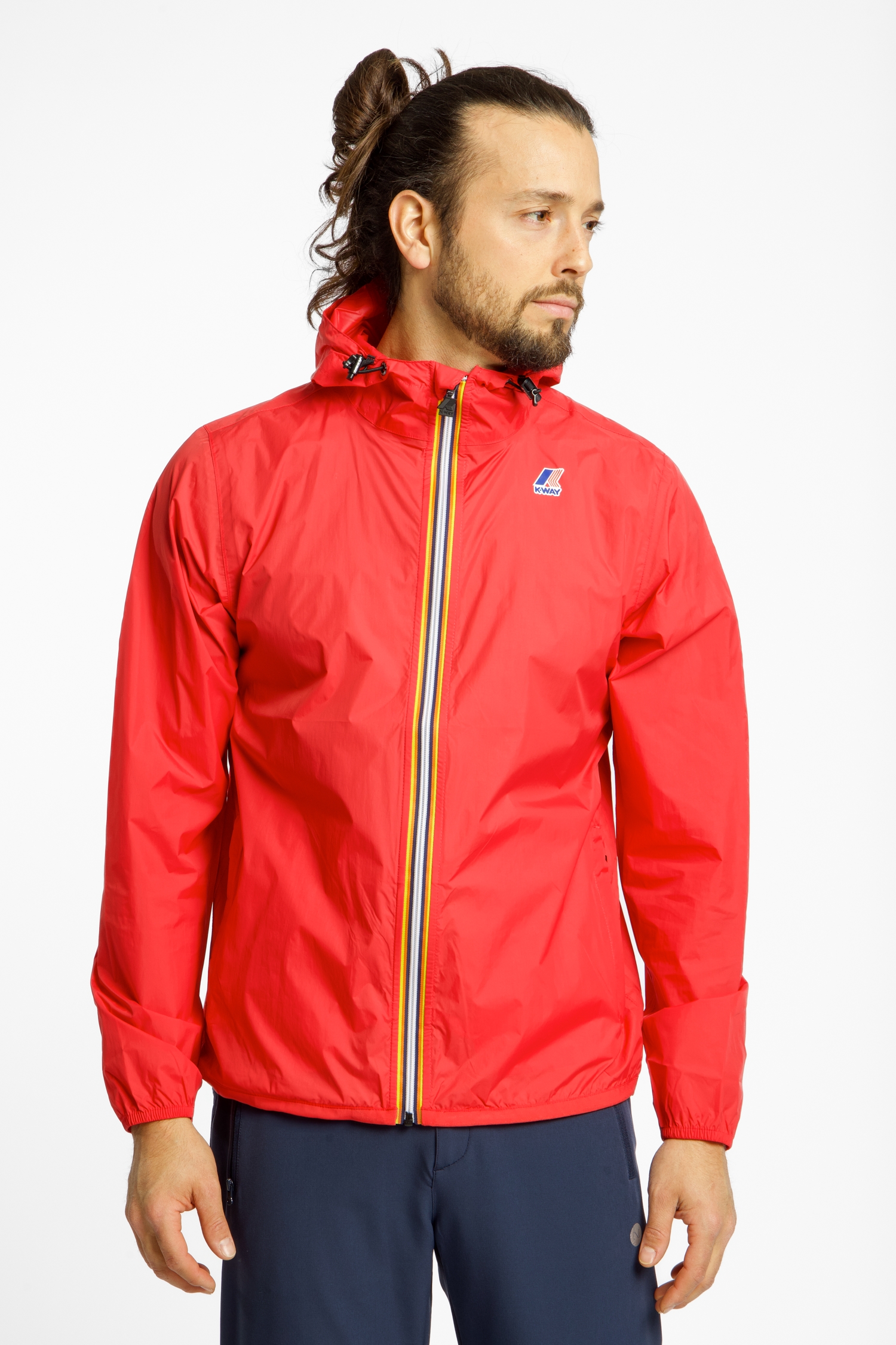 Image of K-Way Le Vrai 4.0 Claude Herren Regenjacke Rot, Herren, Größe: M