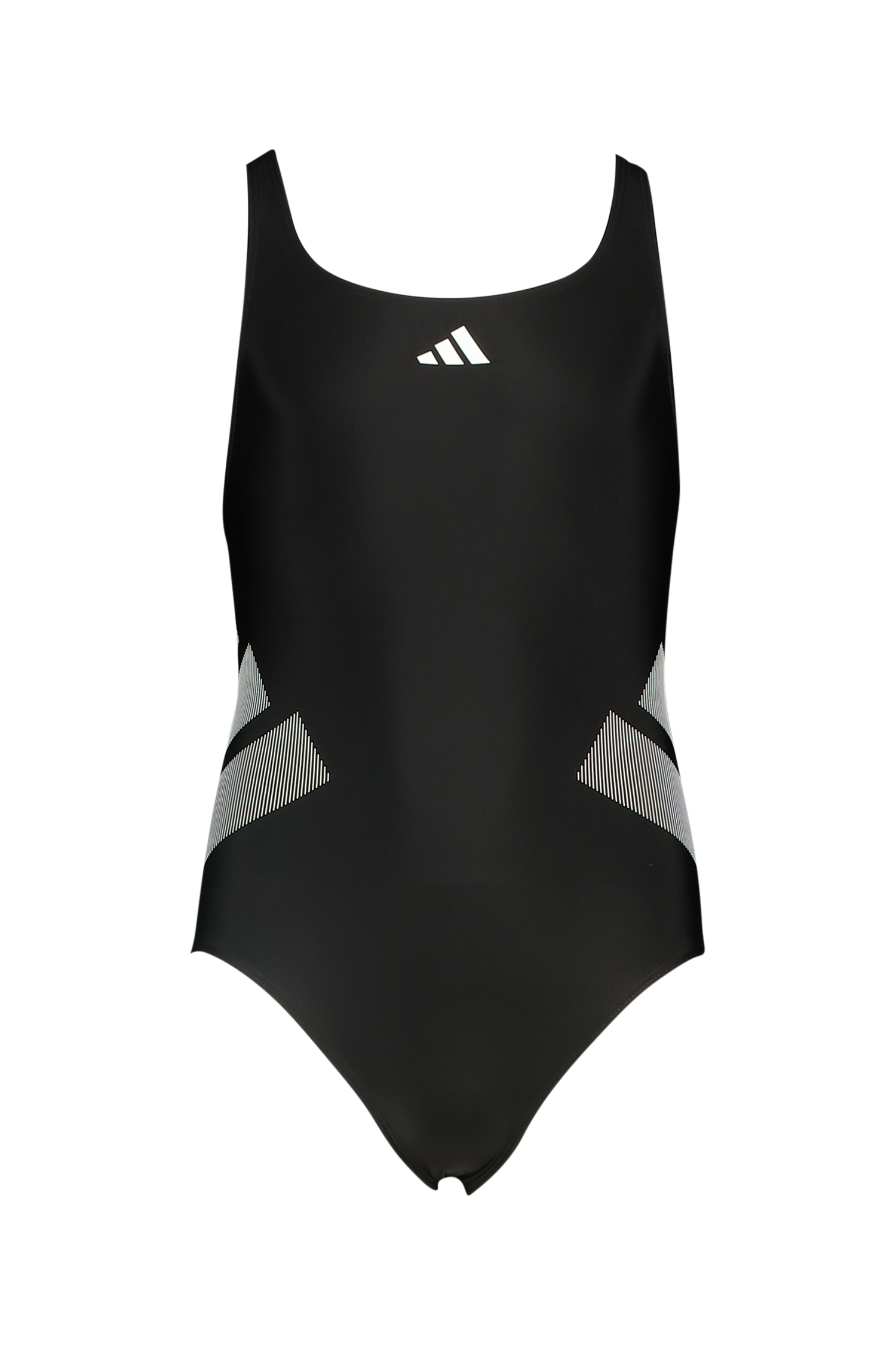 Image of adidas Logo C-Back Mädchen Badeanzug Schwarz, , Größe: 152