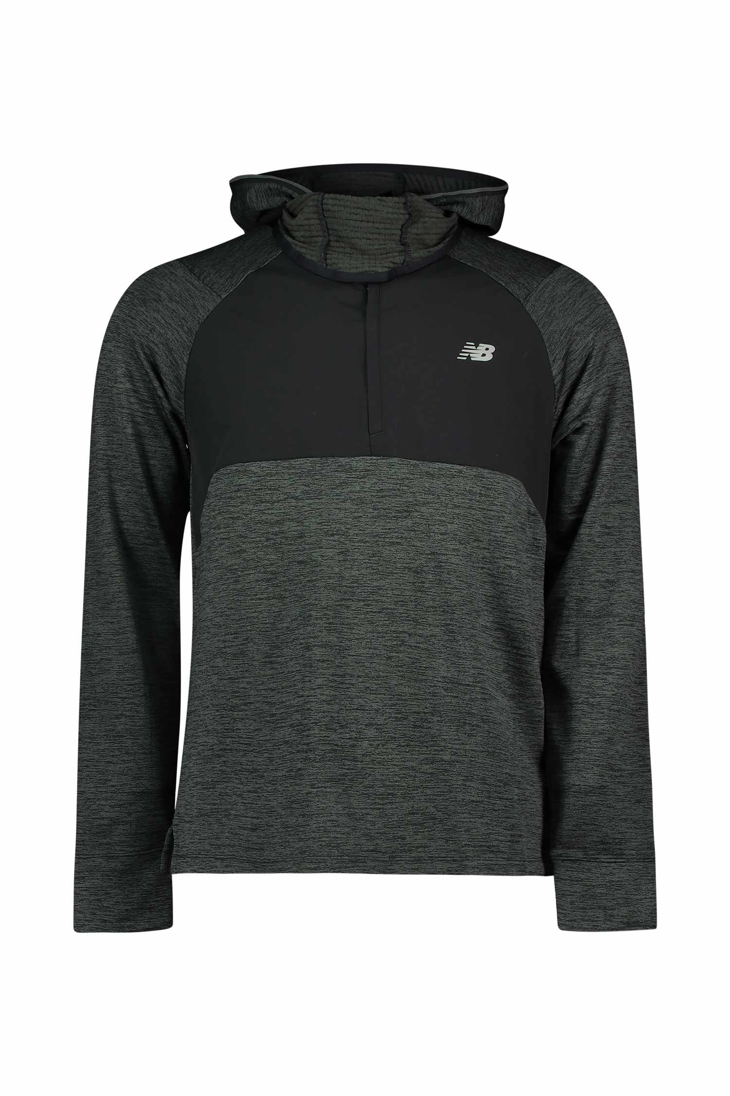 Image of New Balance Heat Grid Balaclava Herren Midlayer Schwarz, Herren, Größe: S