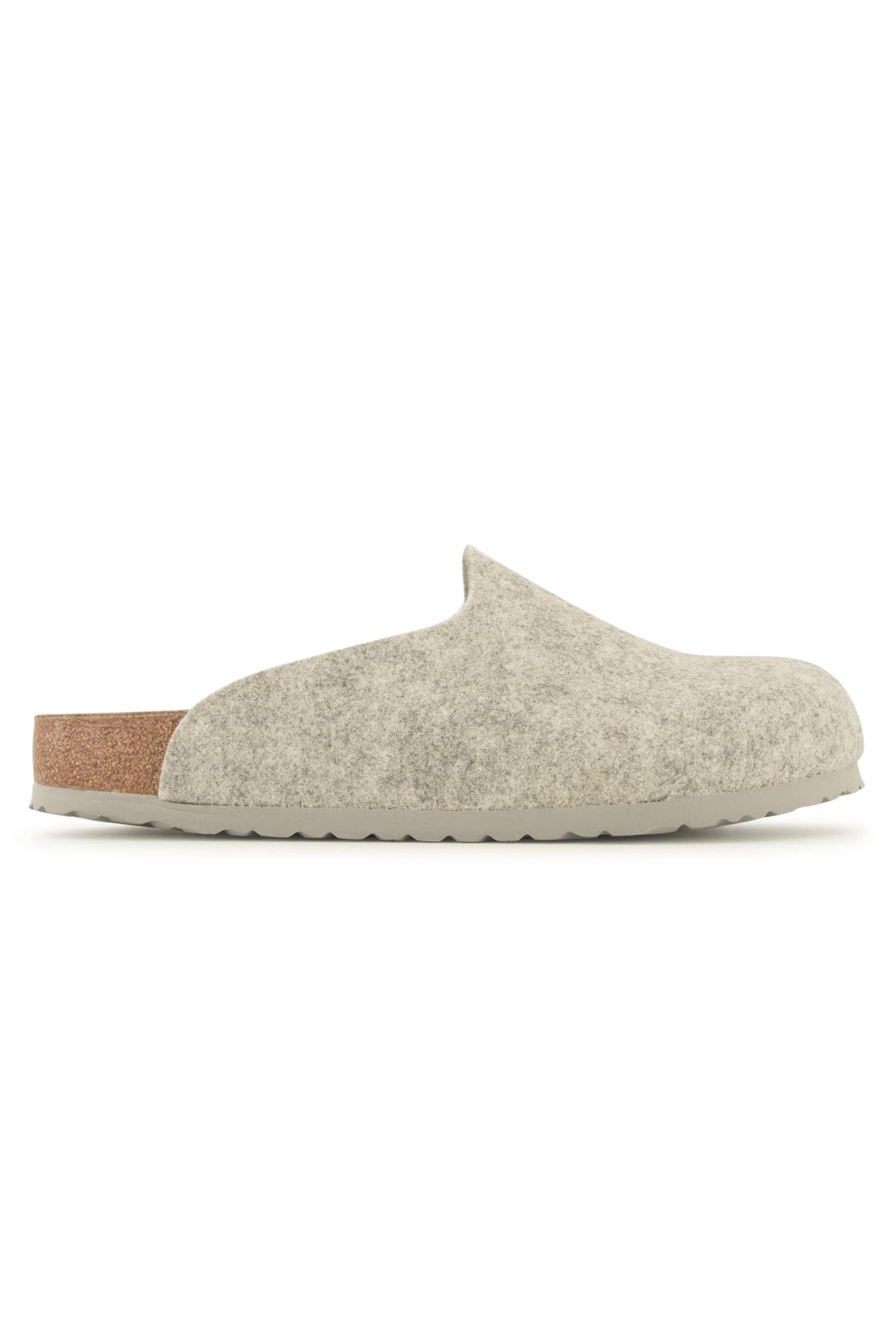 Image of Birkenstock Amsterdam FE Narrow Fit Herren Slipper Grau, Herren, Größe: 41