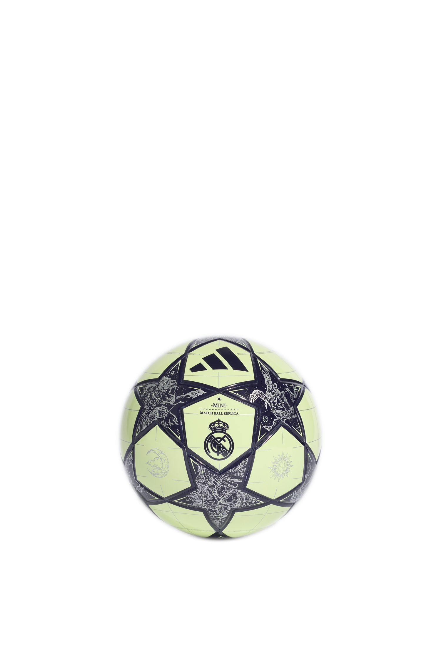 Image of adidas UCL Real Madrid Mini Ball Gelb, , Größe: 1