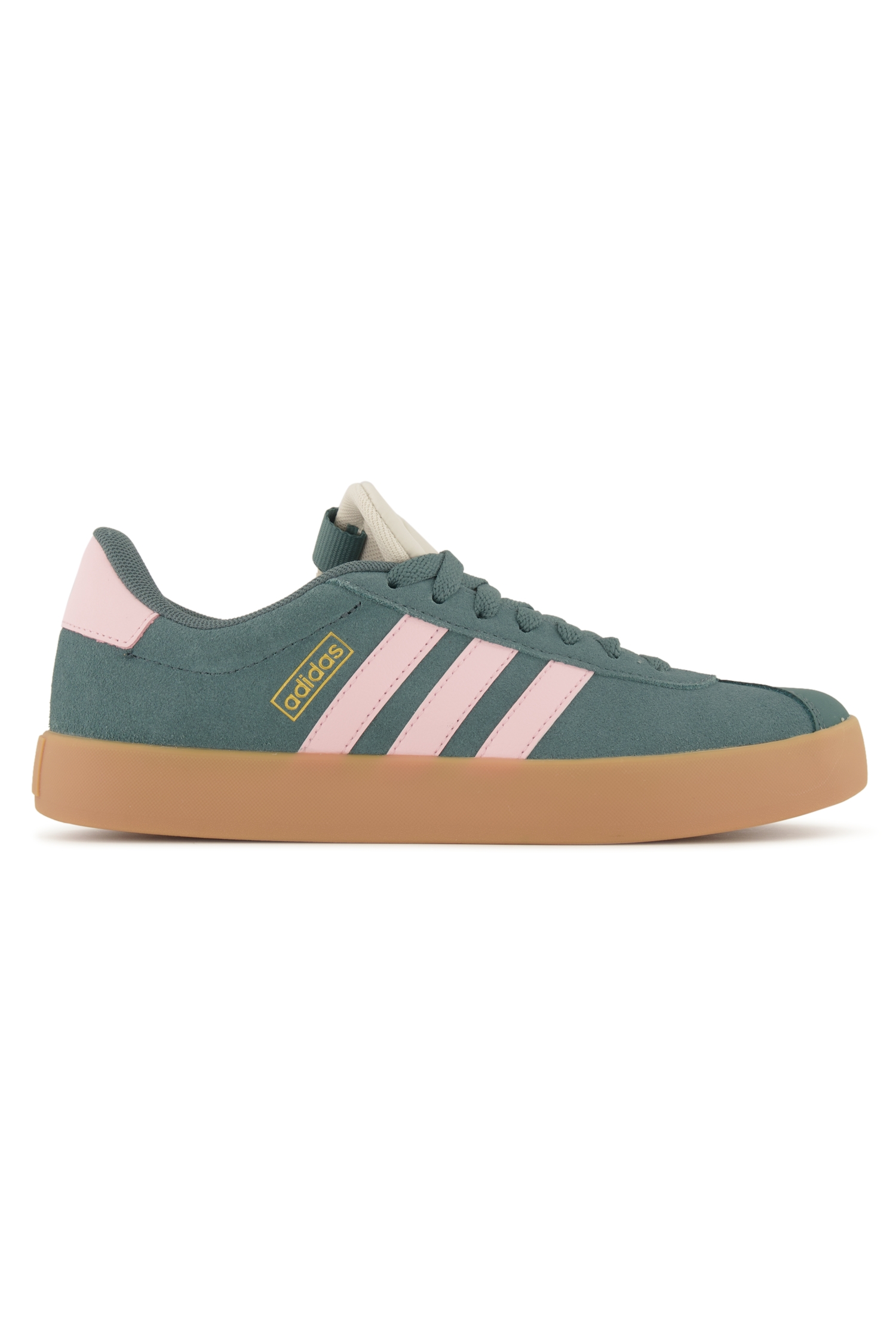 Image of adidas VL Court 3.0 Damen Sneaker Grün, Damen, Größe: 3 1/2