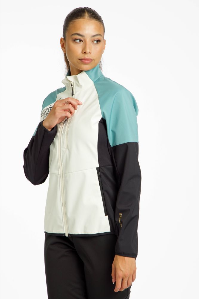 46 NORD Damen Langlaufjacke Weiss, Damen, Größe: 44