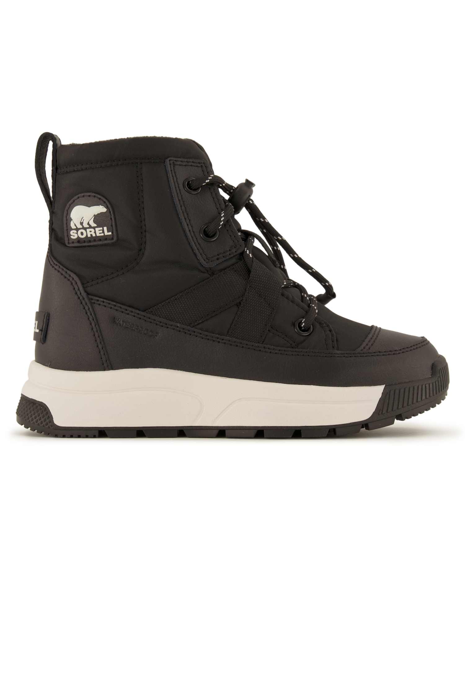 Image of Sorel Whitney™ III Mid WP Kinder Winterboot Schwarz, , Größe: 32