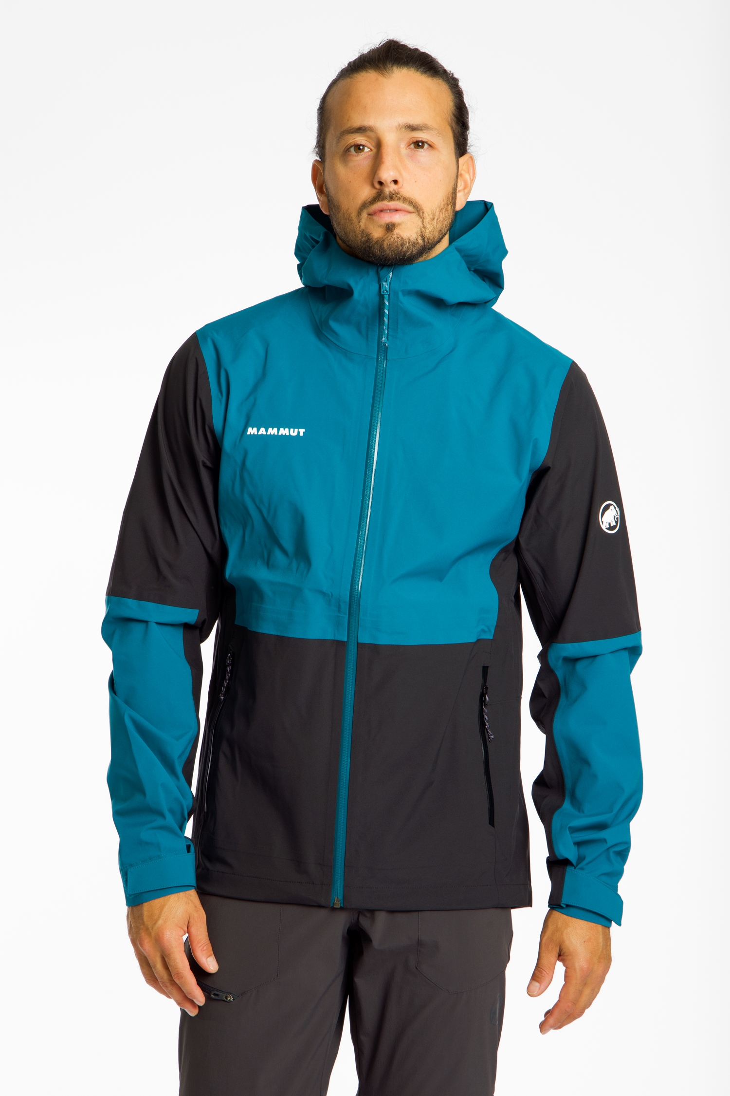 Image of MAMMUT Linard Guide Hooded Herren Outdoorjacke Türkis, Herren, Größe: L