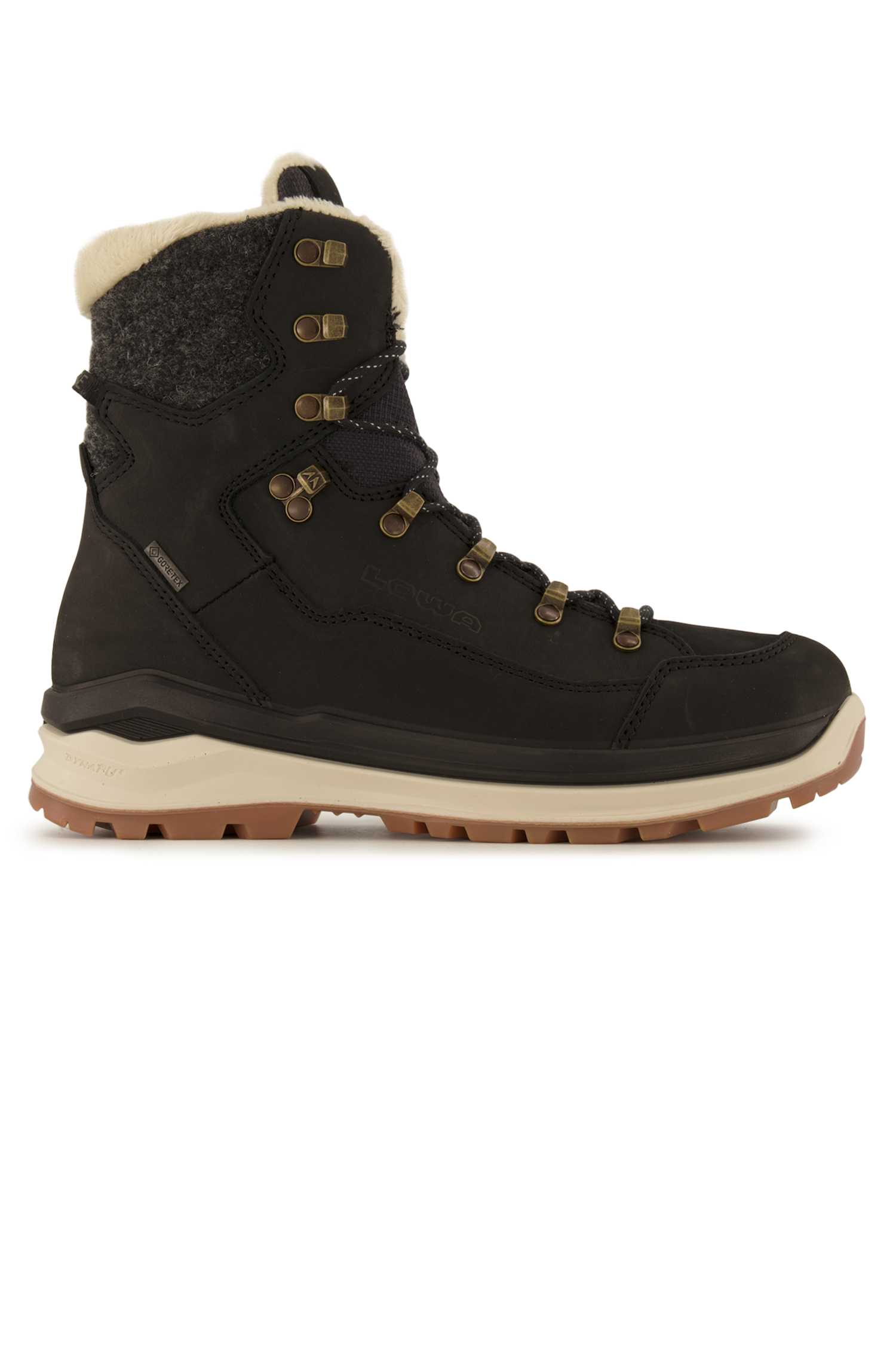 LOWA Renegade Evo Ice 2 Gore-Tex® Damen Winterboot Schwarz, Damen, Größe: 5 1/2