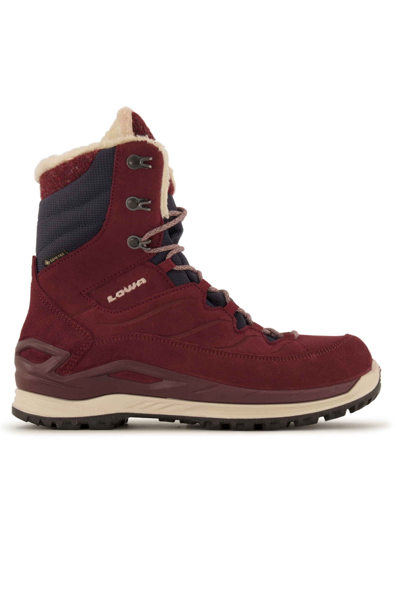 LOWA Calceta Evo Gore-Tex® Damen Winterboot Dunkelrot, Damen, Größe: 4 1/2