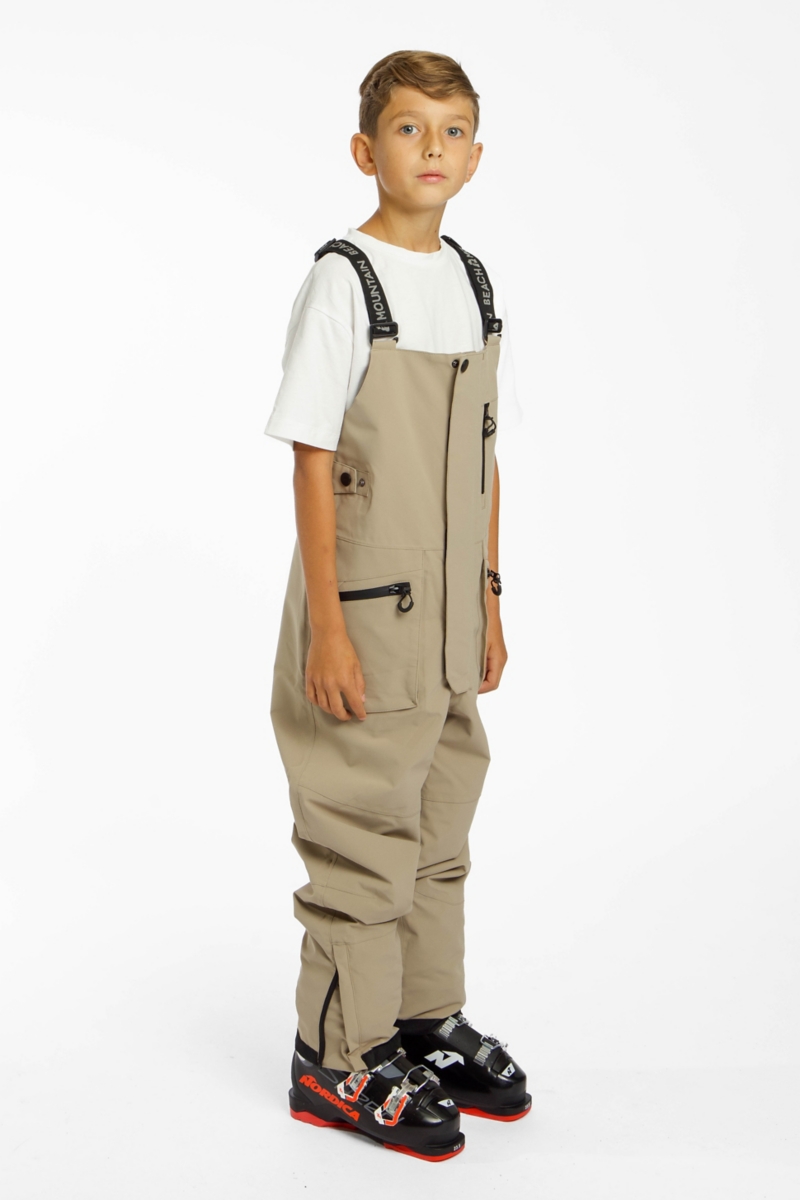 Image of BEACH MOUNTAIN Kinder Snowboardhose Beige, , Größe: 128