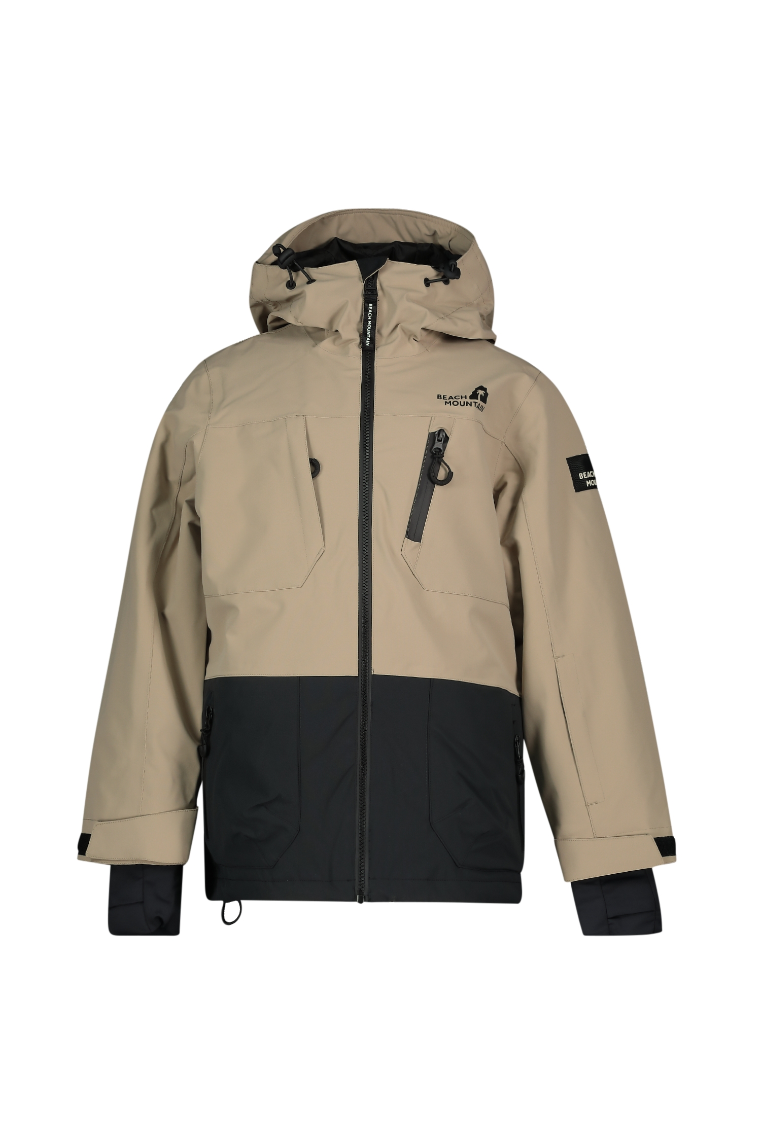 Image of BEACH MOUNTAIN Kinder Snowboardjacke Beige, , Größe: 128