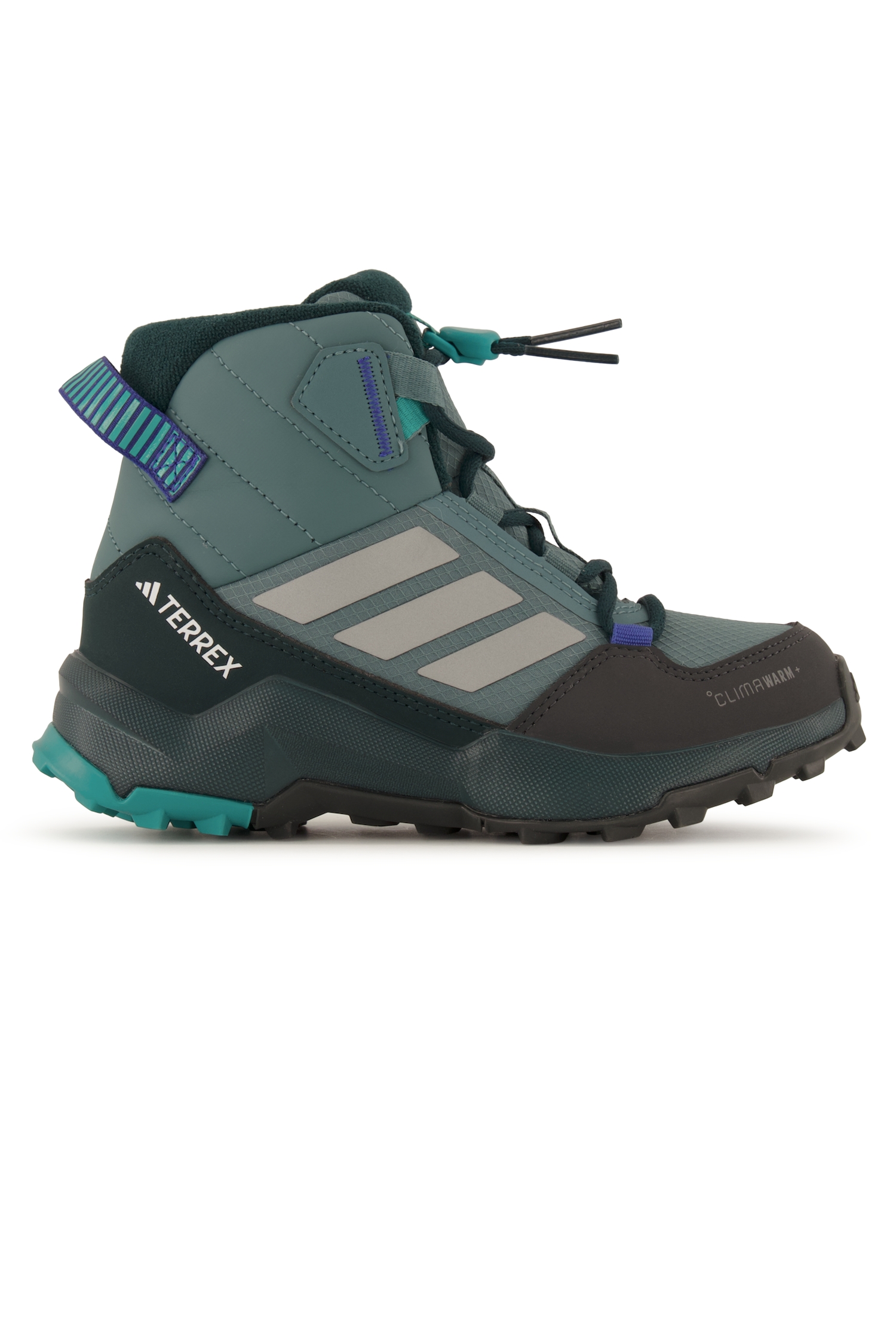 Image of adidas Terrex AX4R CW+ Mid Kinder Winterboot Grün, , Größe: 30
