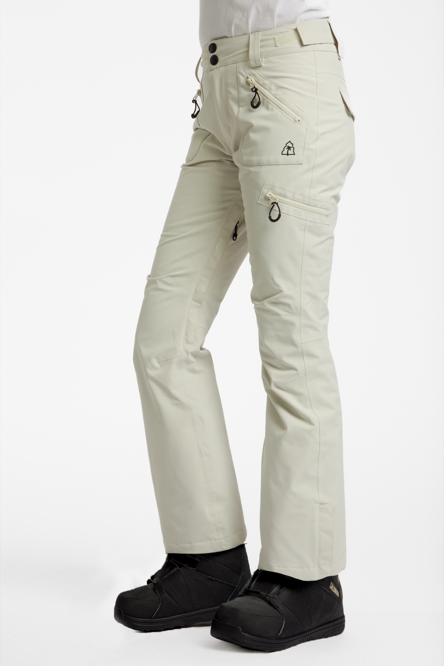 Image of BEACH MOUNTAIN Damen Snowboardhose Beige, Damen, Größe: 36