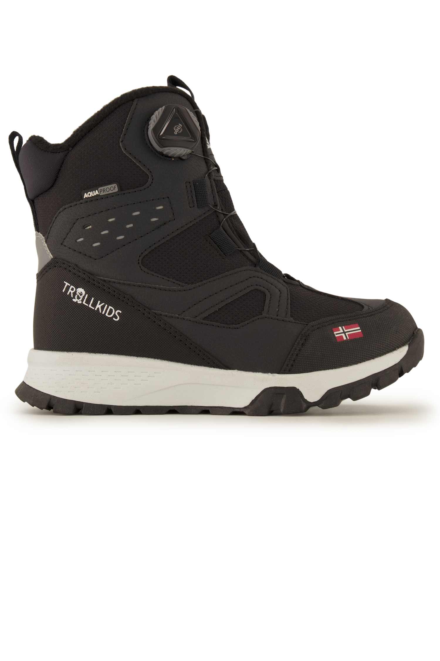 Image of Trollkids Kirkenes Kinder Winterboot Schwarz, , Größe: 31