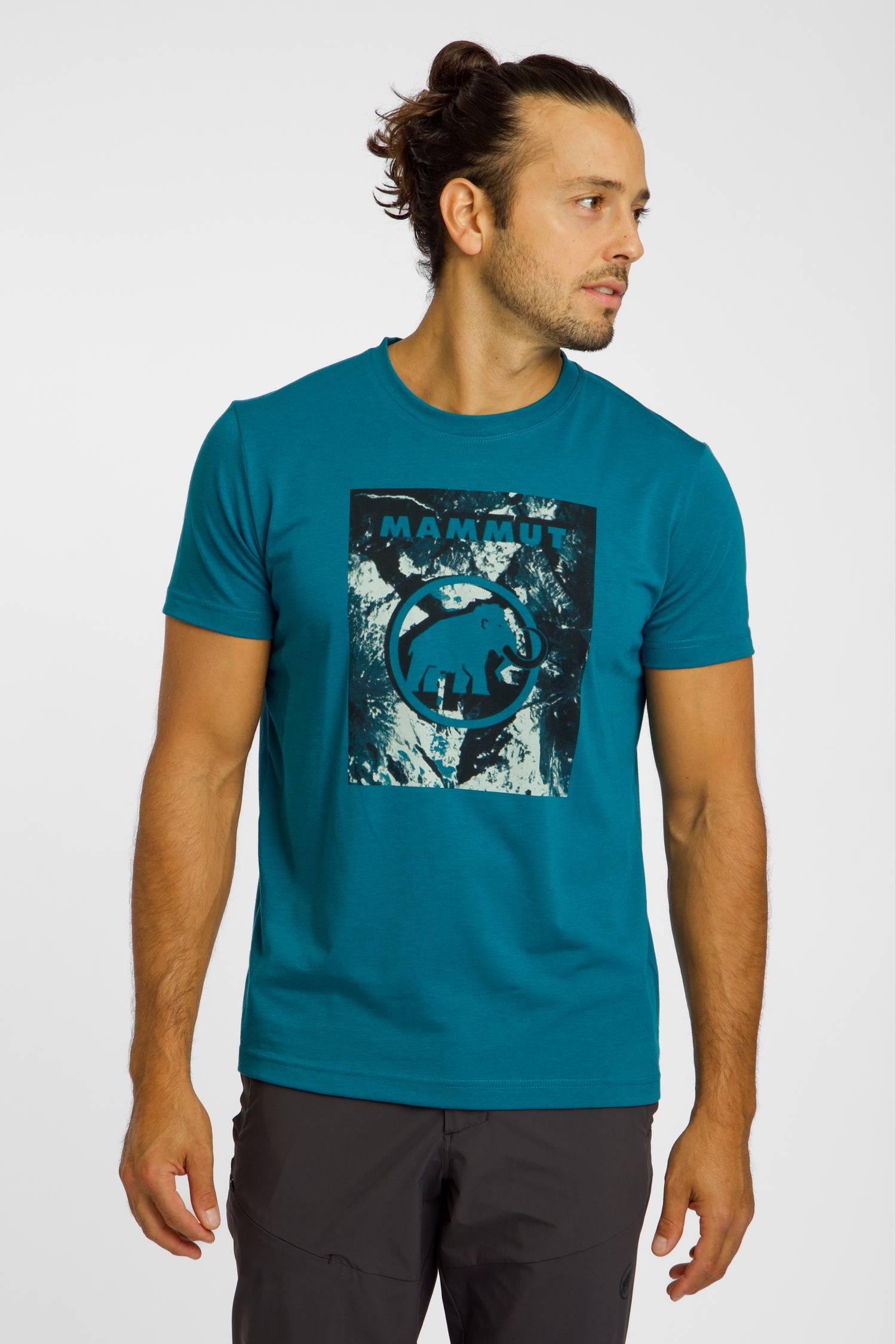 Image of MAMMUT Trovat Mammut Herren T-Shirt Türkis, Herren, Größe: L